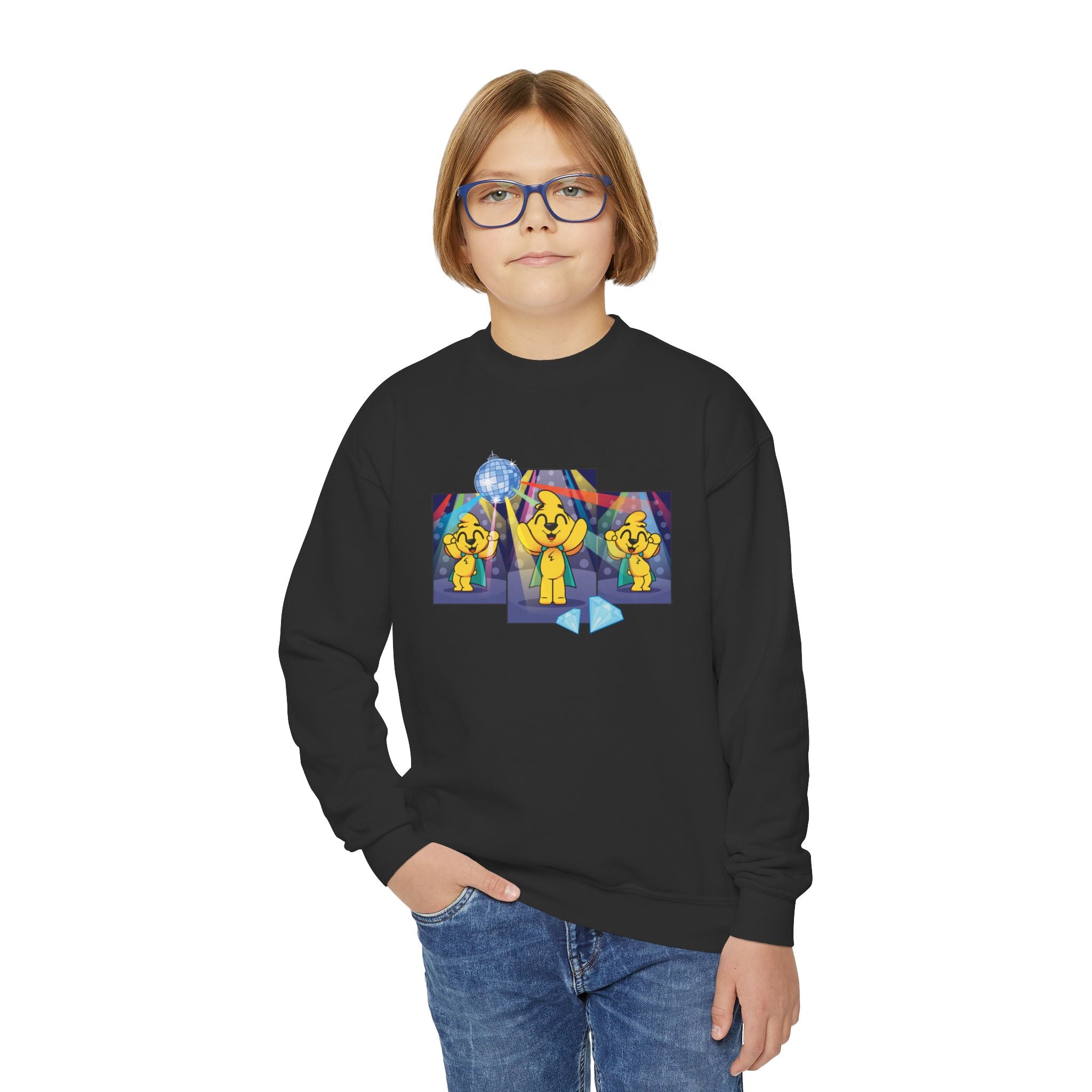 Mikecrack Youth Crewneck Sweatshirt - Official Fan Gear