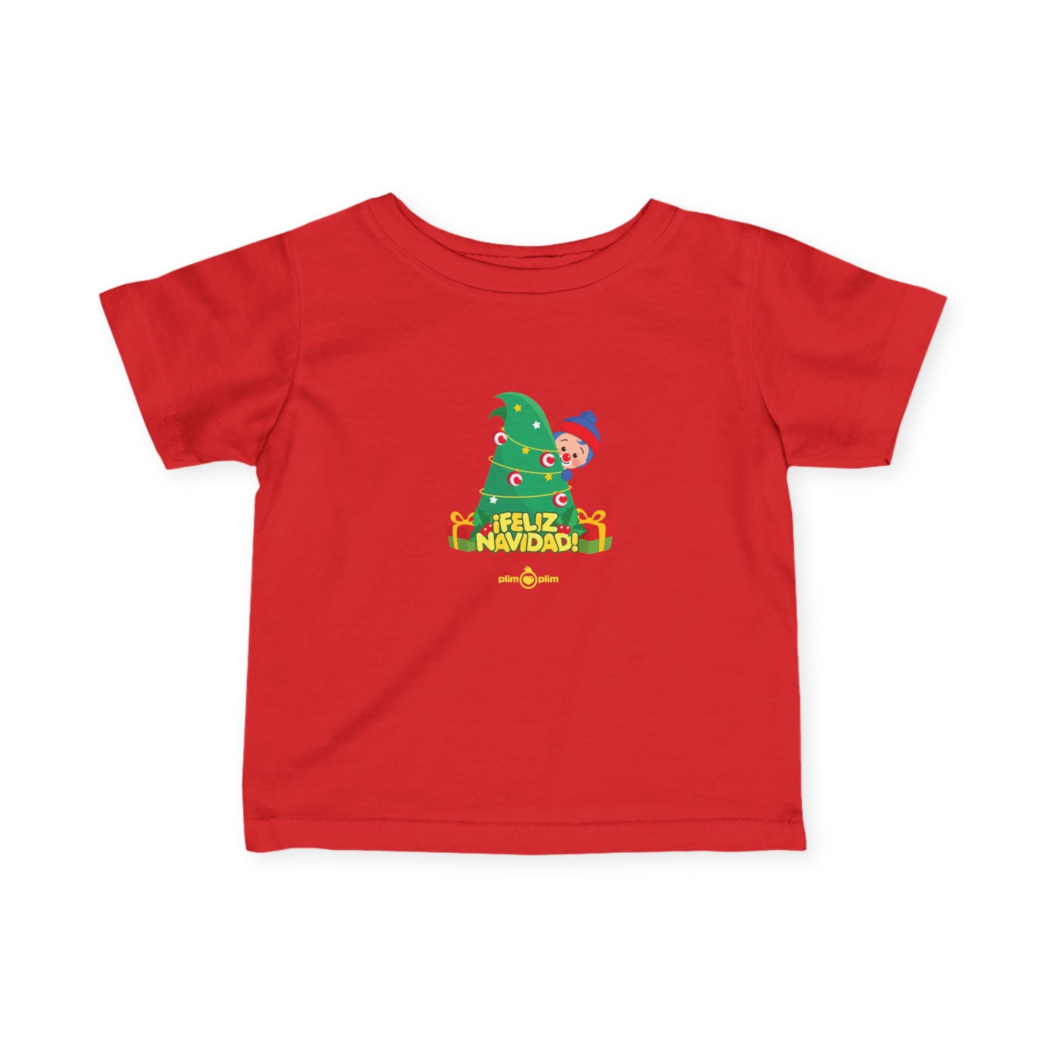 Toddler Christmas Family Fine Jersey Tee - Plim Plim Collection