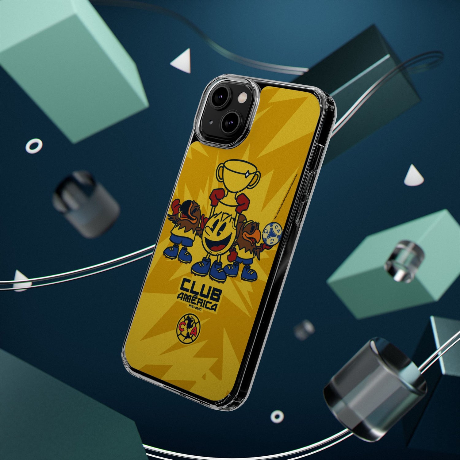 Club América x PAC-MAN – Clear Phone Case