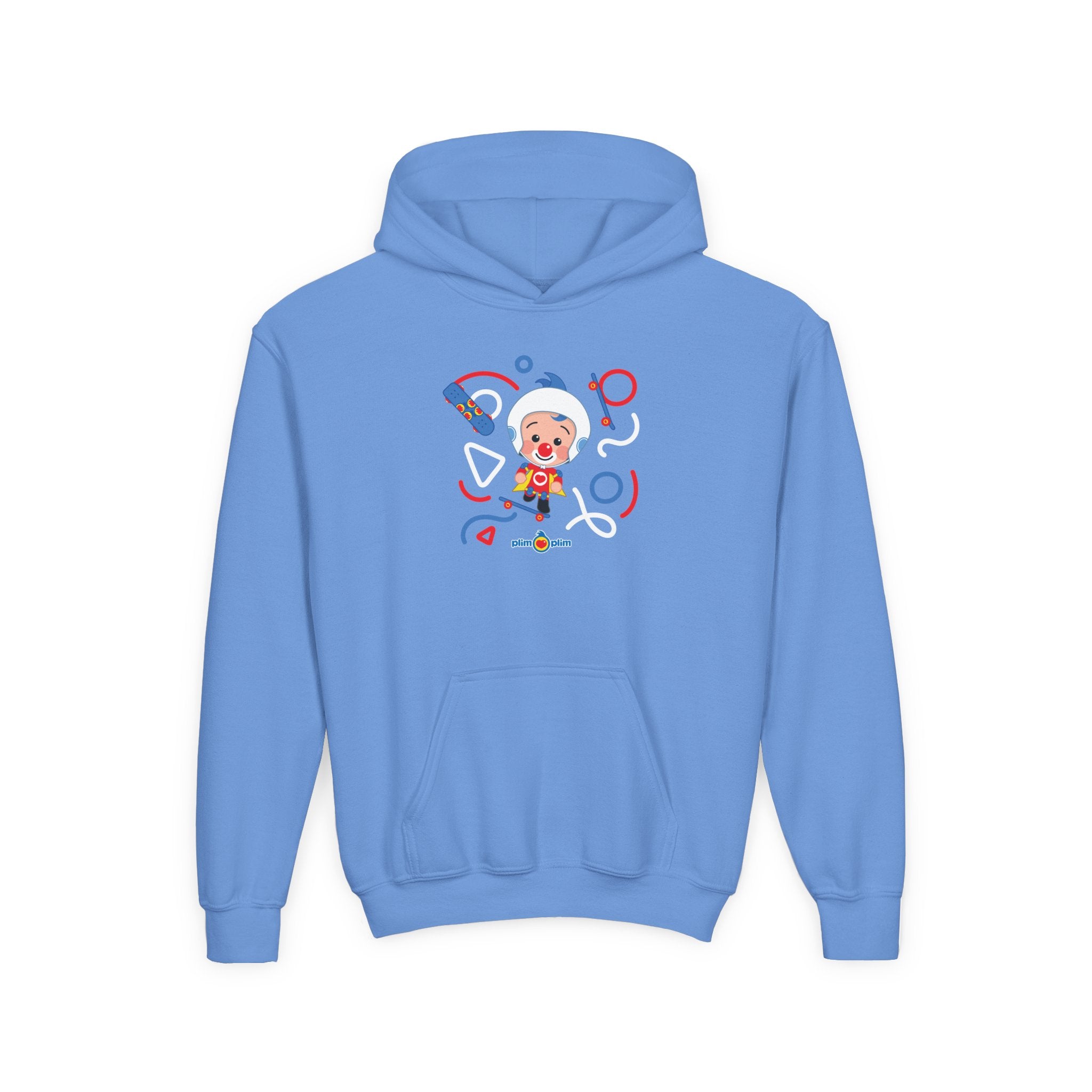 Plim Plim Sudadera de Niños con Capucha Patineta