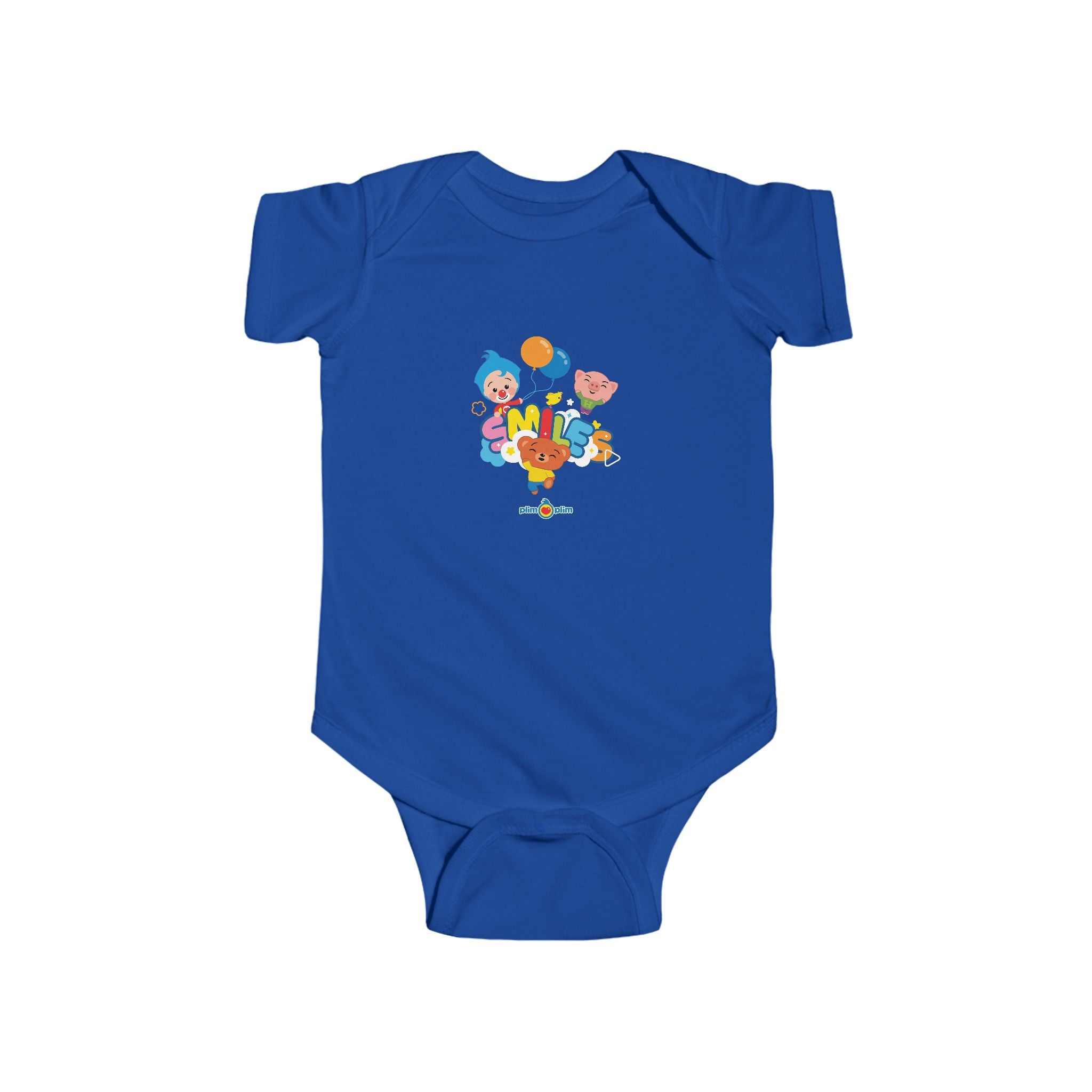 Plim Plim Baby Bodysuit Smiles