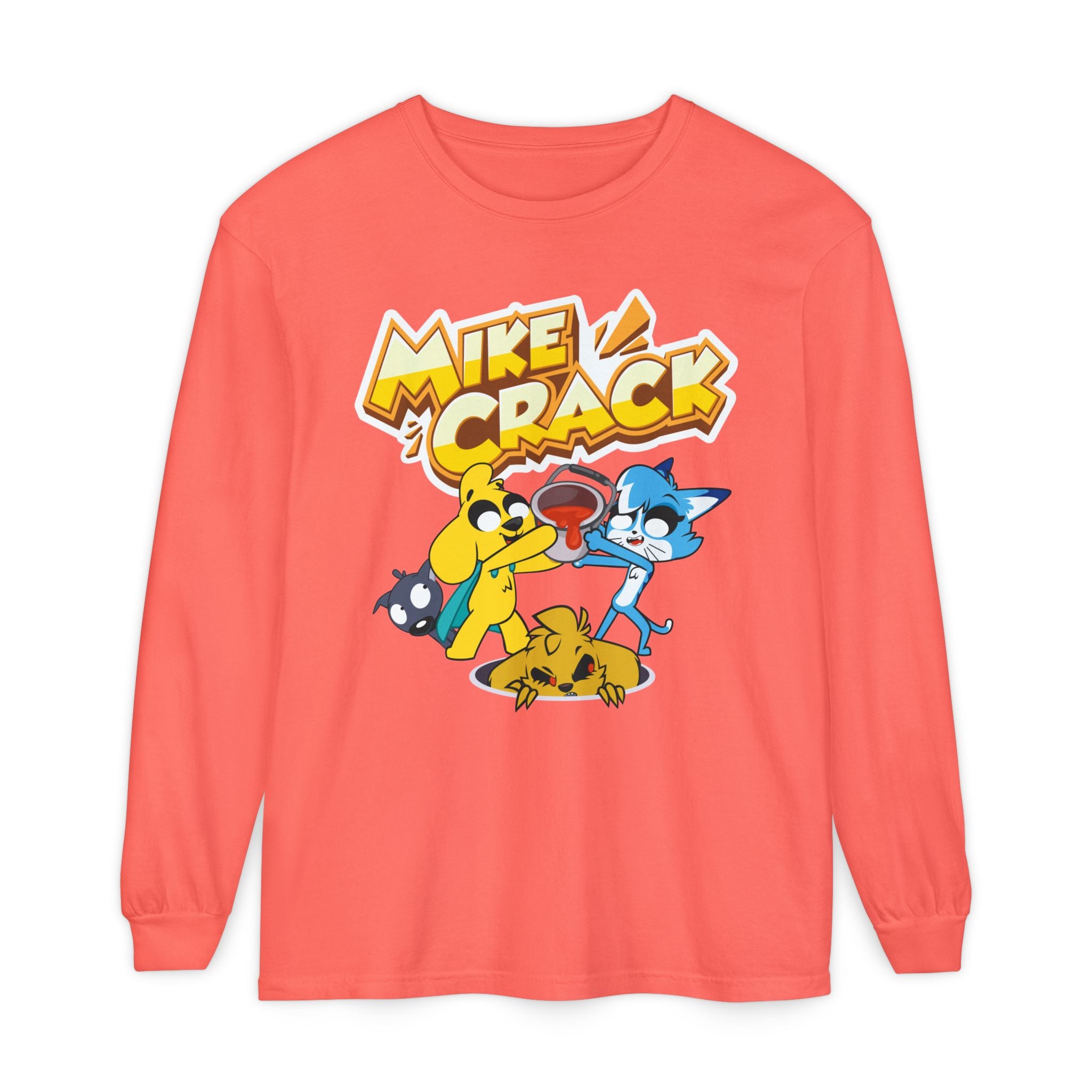 Camiseta de manga larga unisex Mikecrack