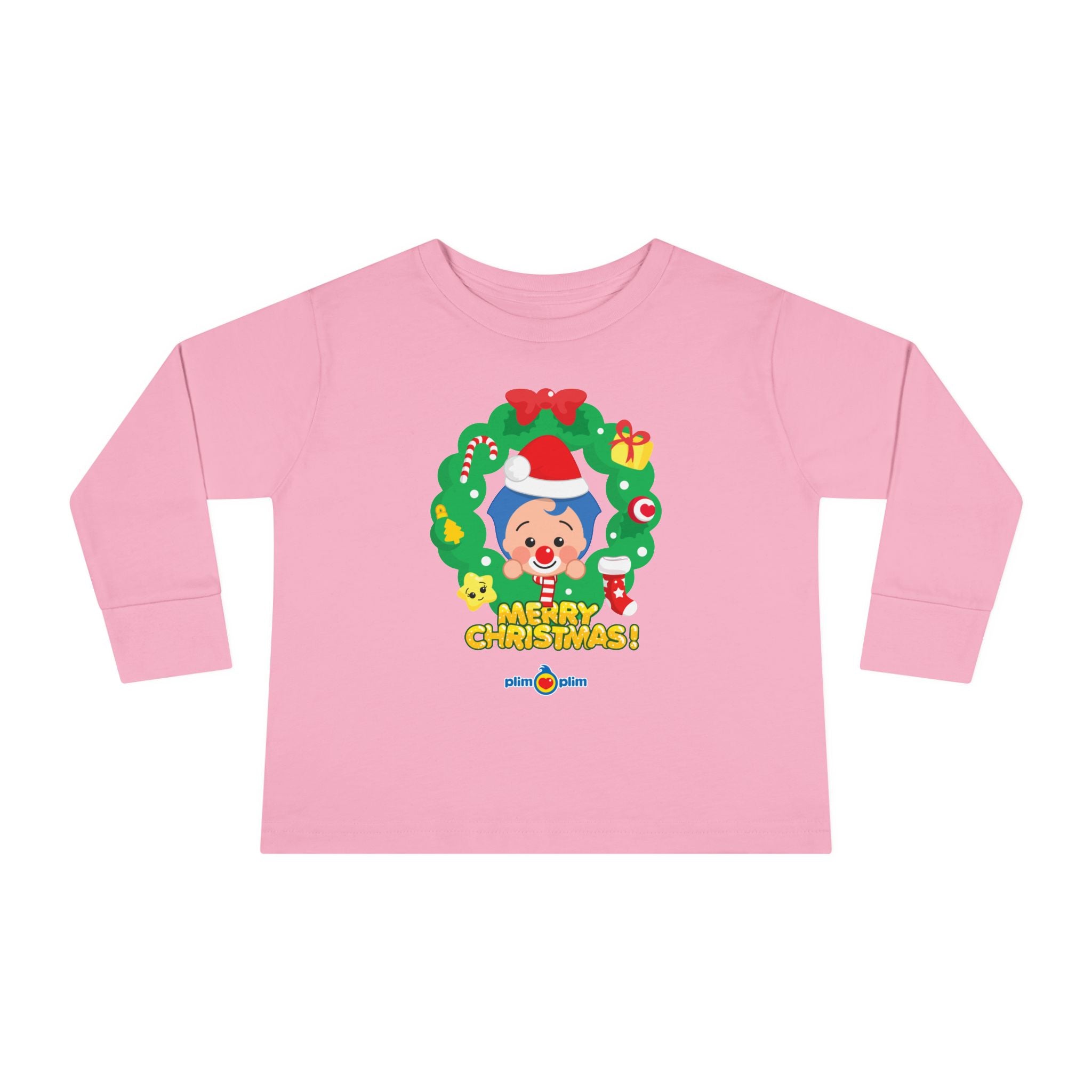 Toddler Christmas Family Long Sleeve Tee - Plim Plim Collection