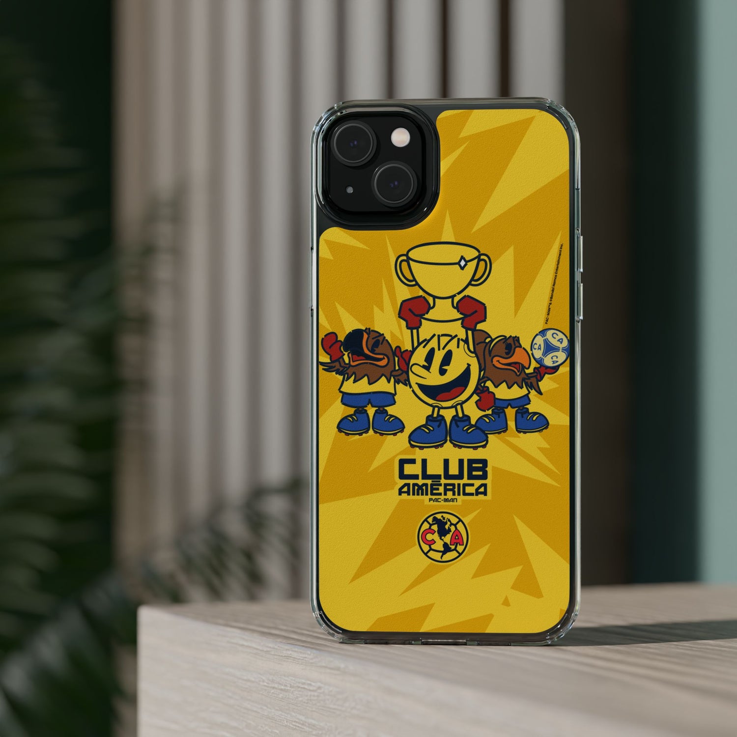 Club América x PAC-MAN – Clear Phone Case