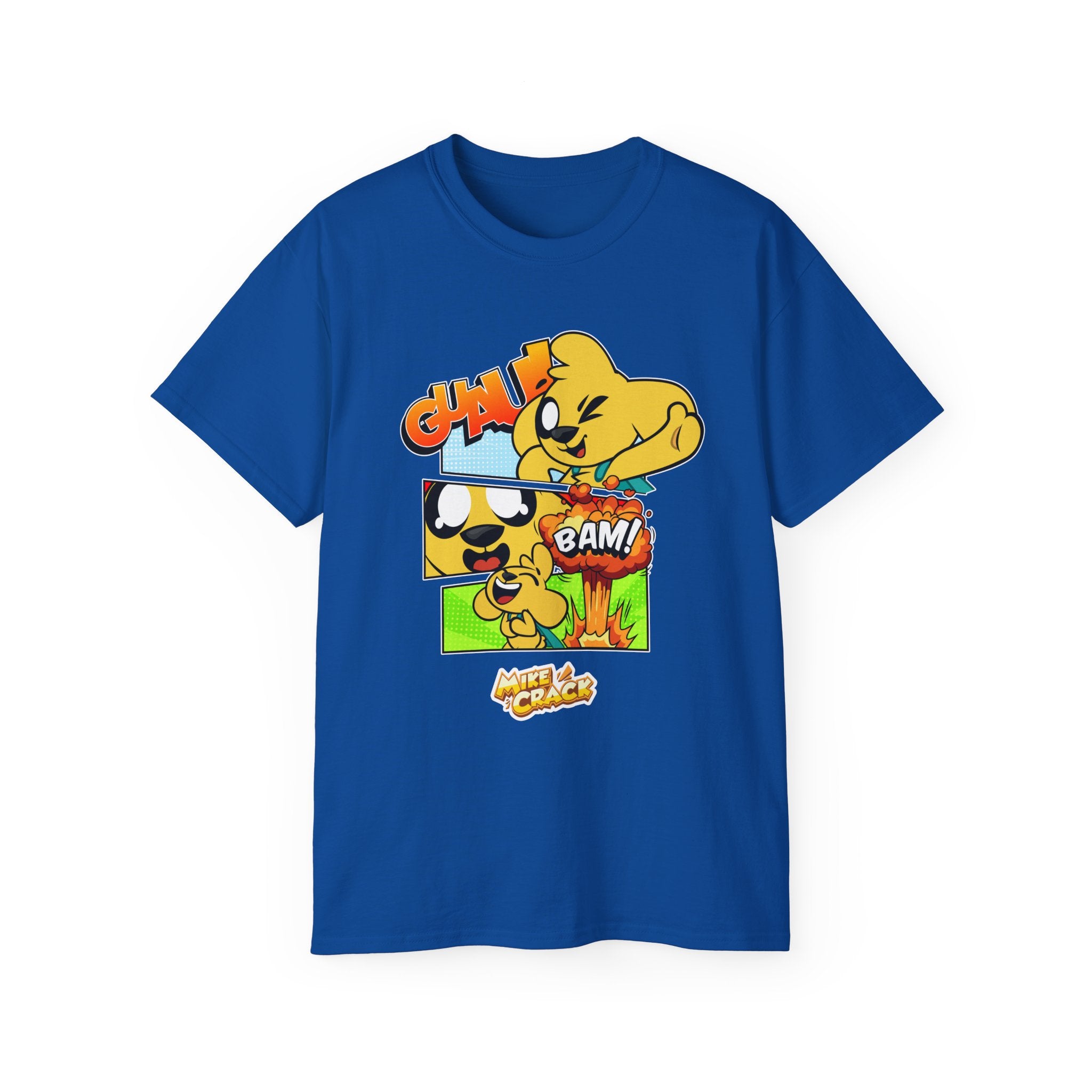 Camiseta unisex de algodón ultrafino Mikecrack