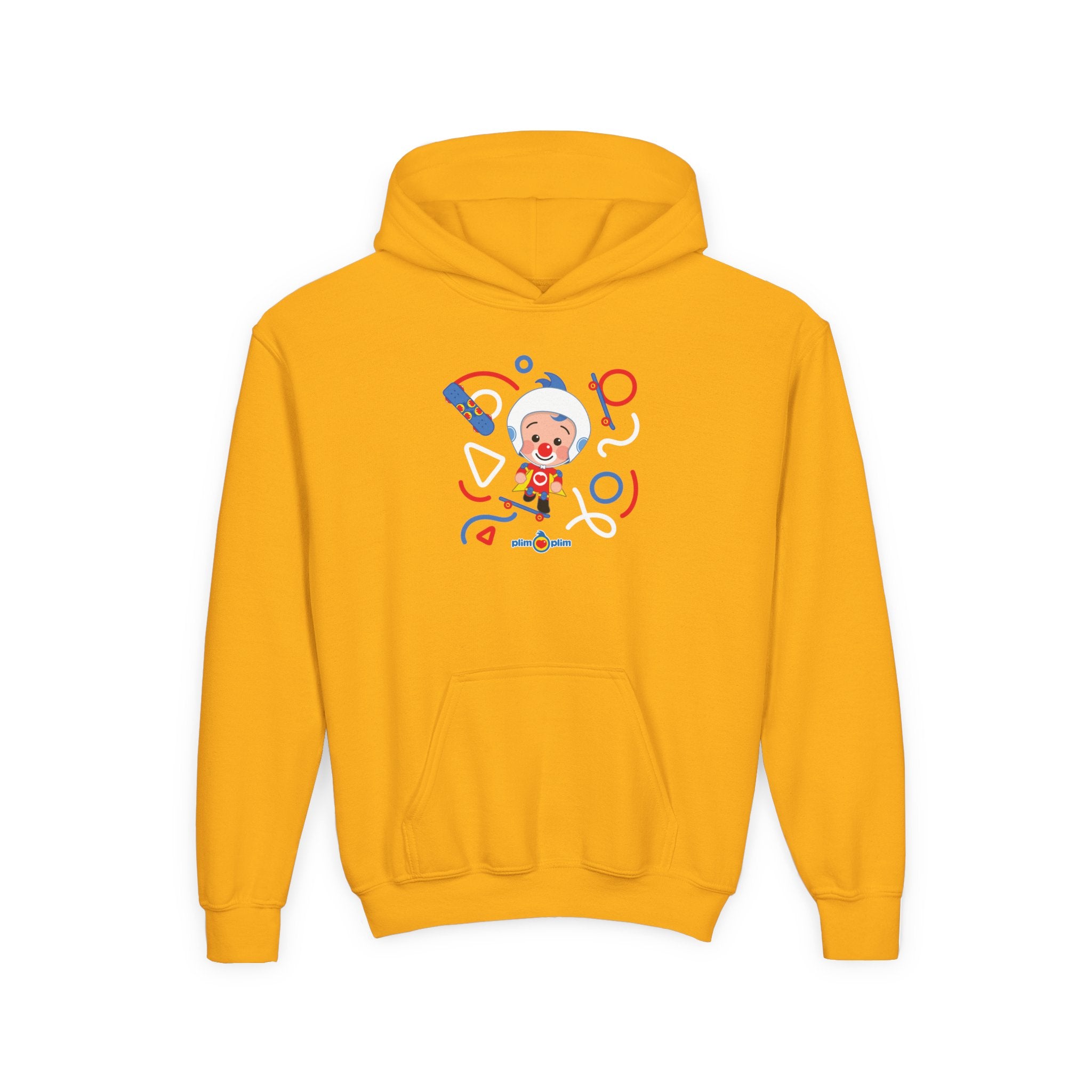 Plim Plim Sudadera de Niños con Capucha Patineta