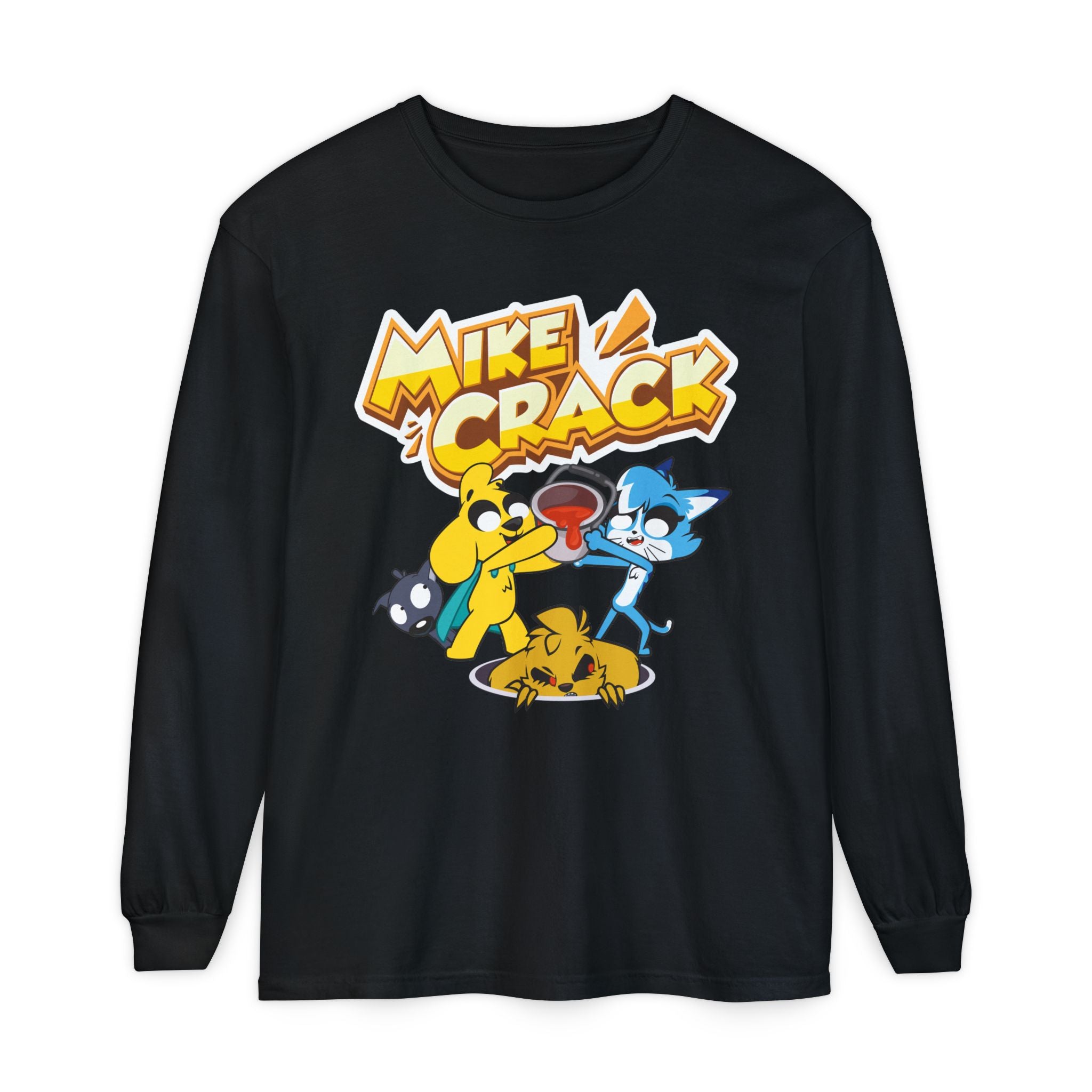 Camiseta de manga larga unisex Mikecrack