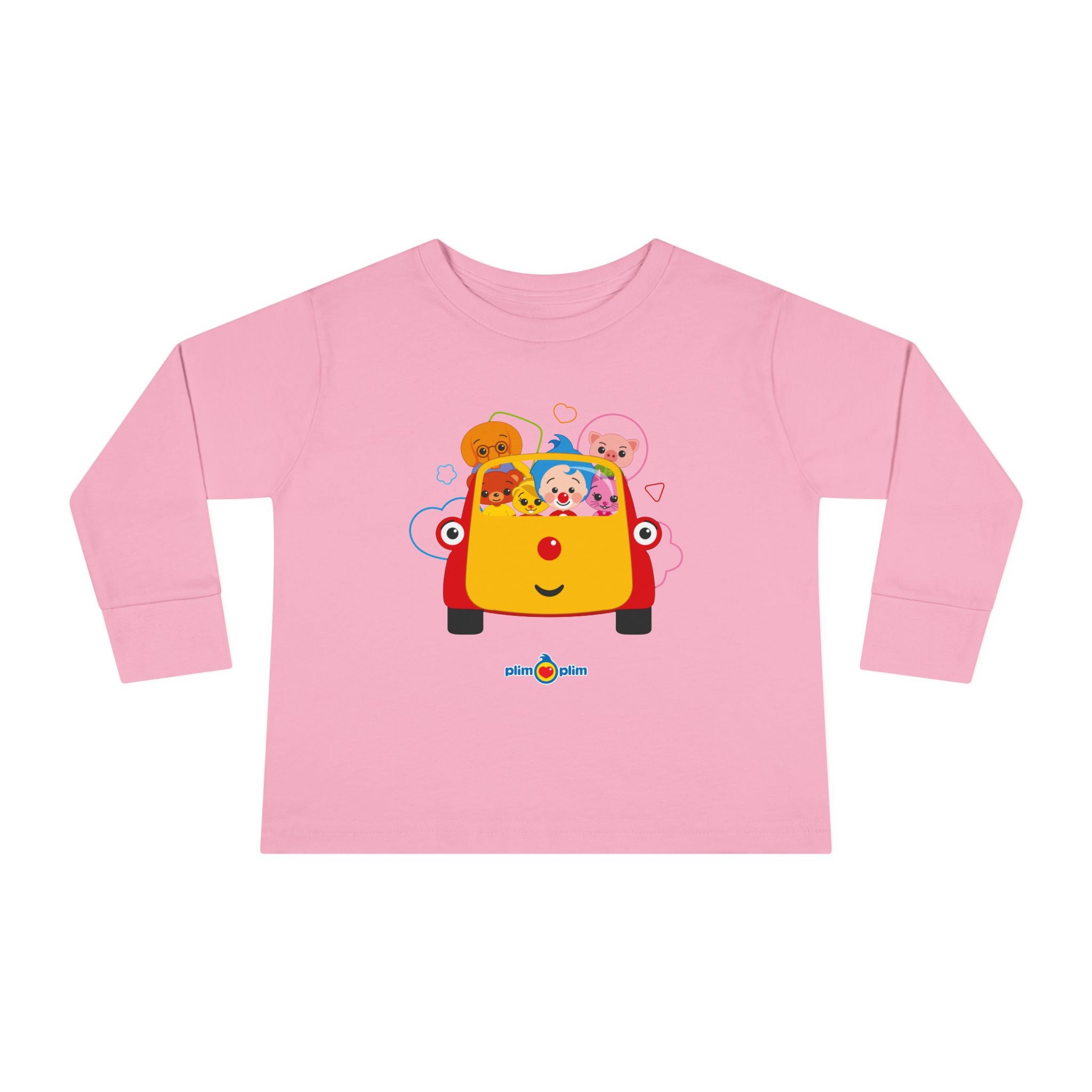 Plim Plim Camiseta Manga Larga de Niños Todos con Tuni