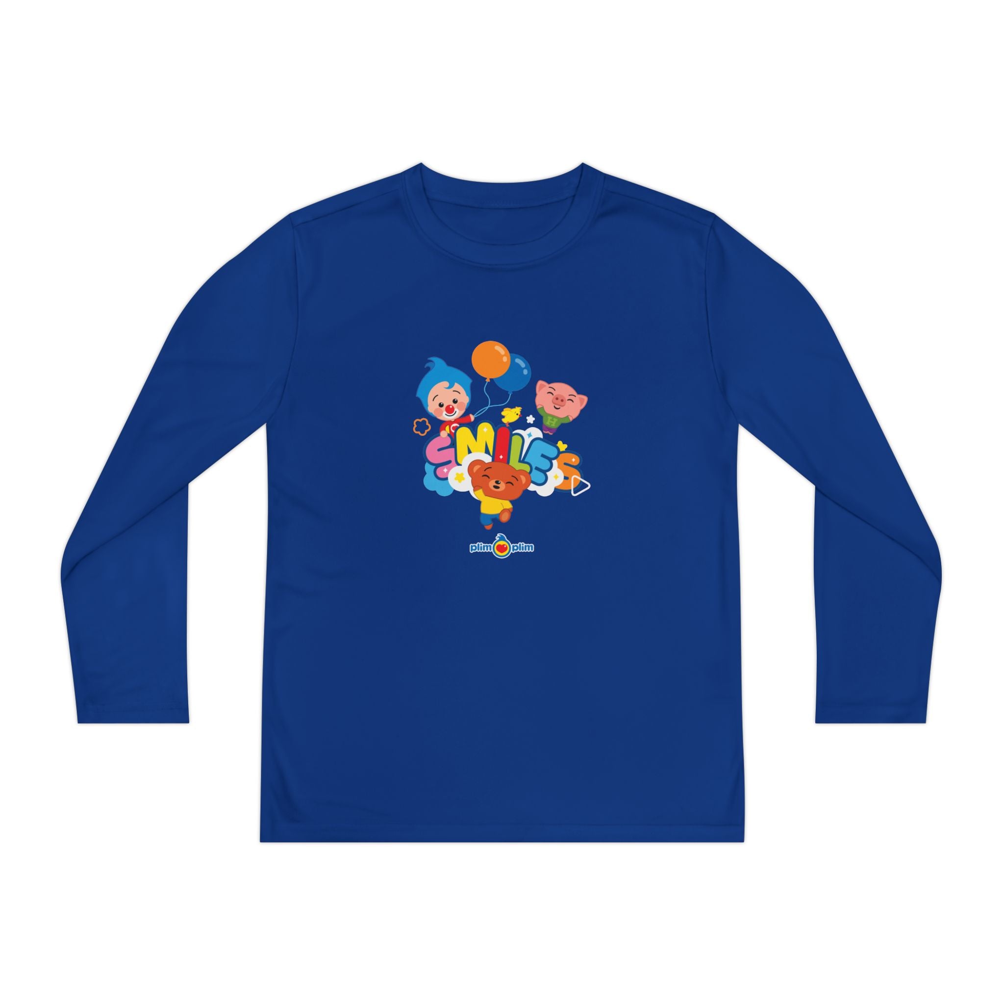 Plim Plim Camiseta Juvenil Manga Larga Smiles