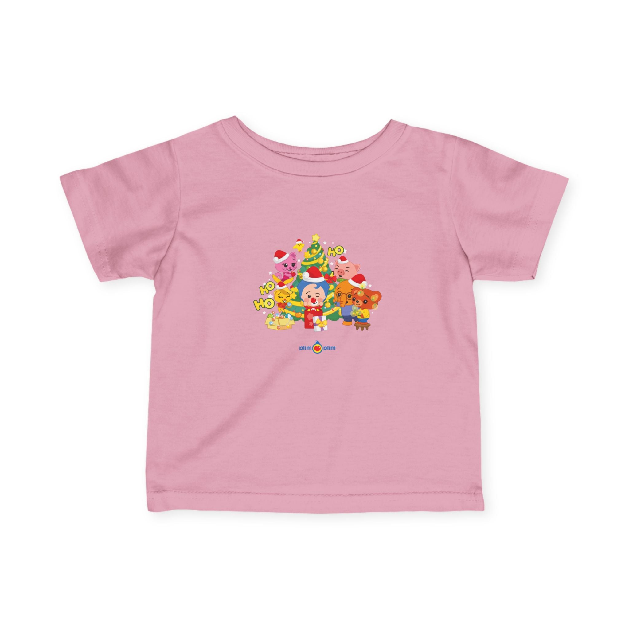 Toddler Christmas Family Fine Jersey Tee - Plim Plim Collection