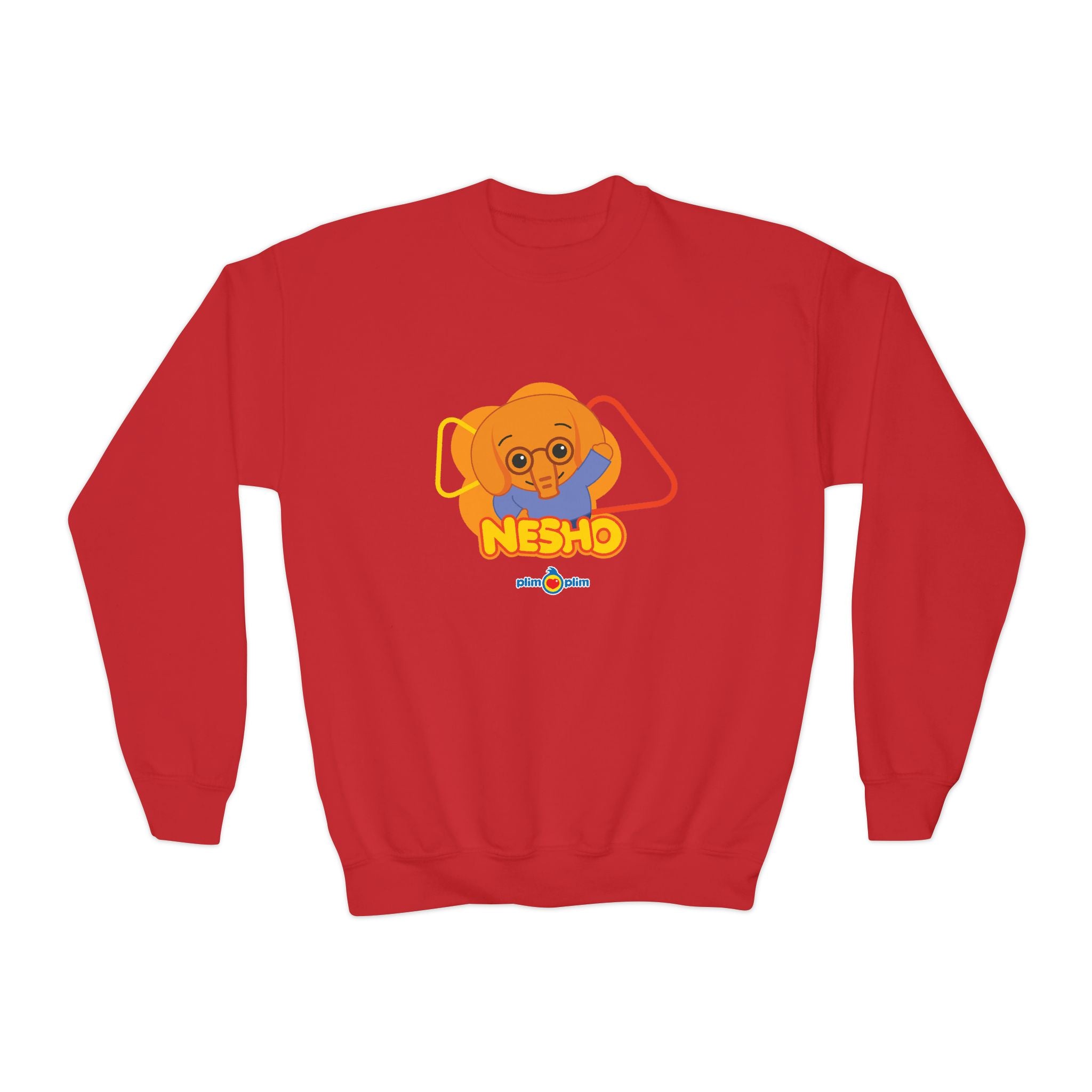 Plim Plim Sudadera Juvenil de Cuello Redondo Nesho