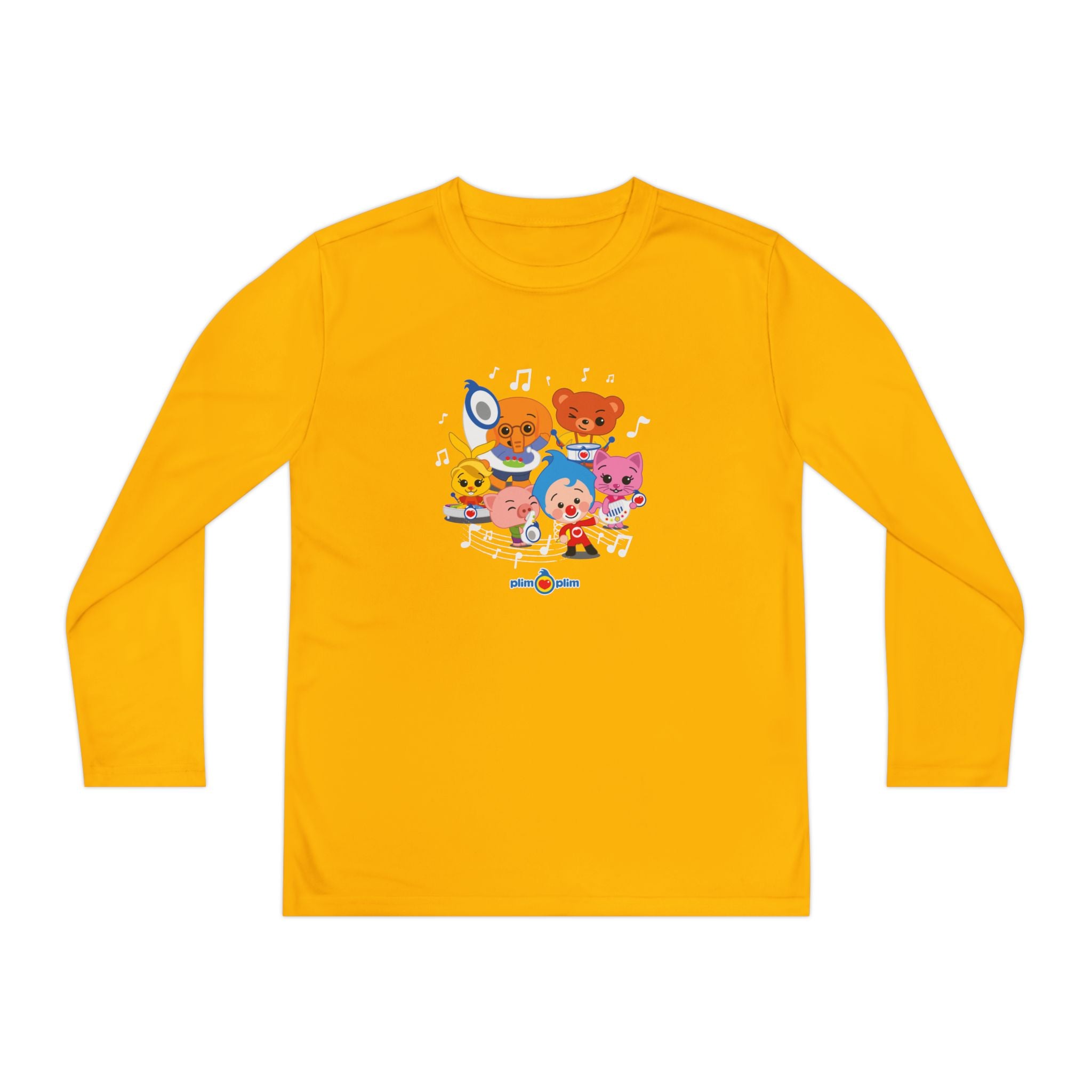 Plim Plim Camiseta Juvenil Manga Larga Orquesta