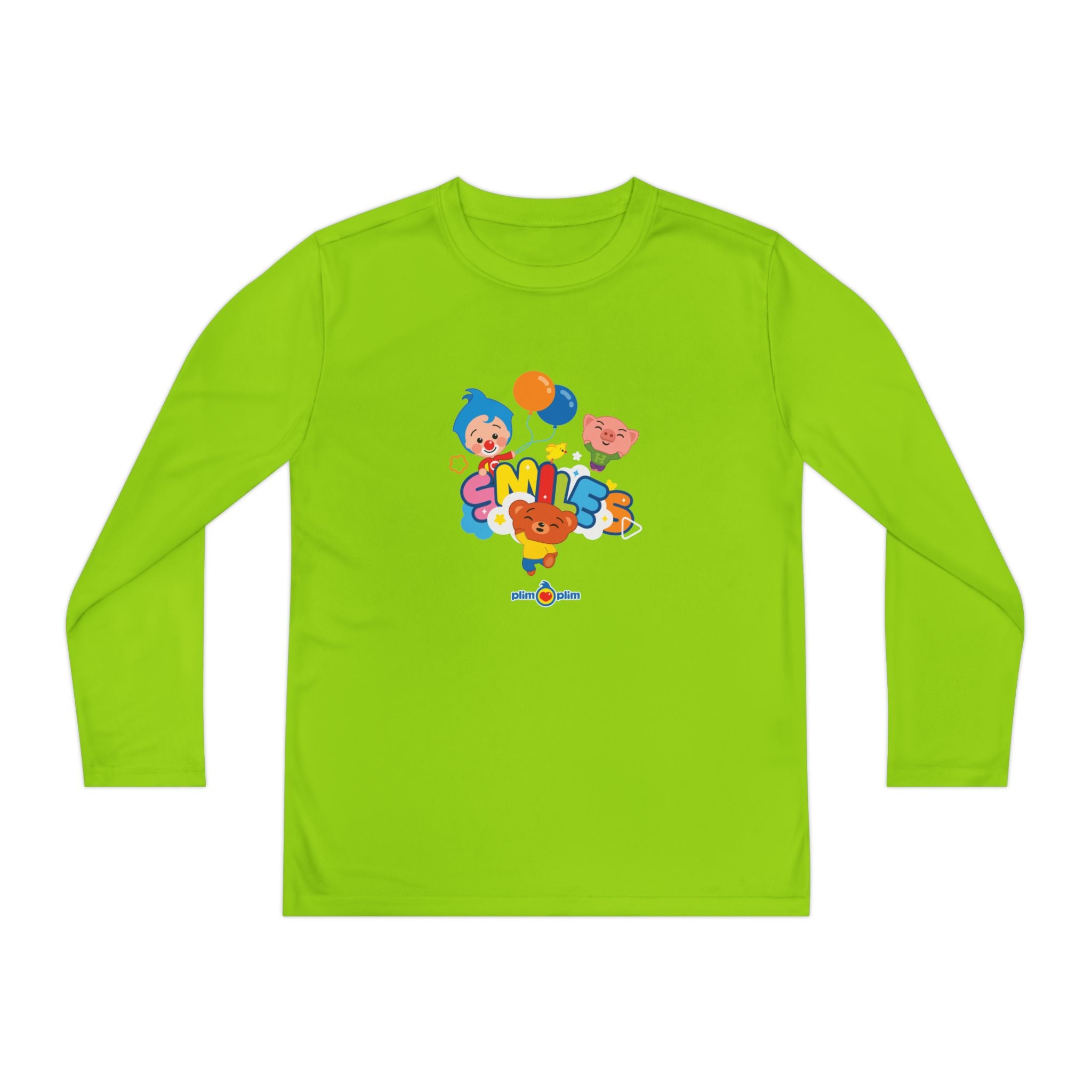 Plim Plim Camiseta Juvenil Manga Larga Smiles