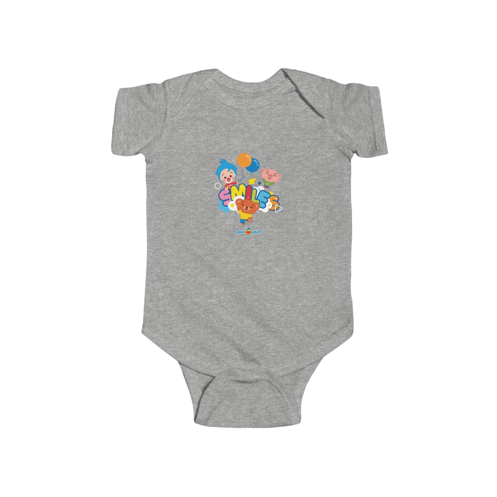 Plim Plim Baby Bodysuit Smiles