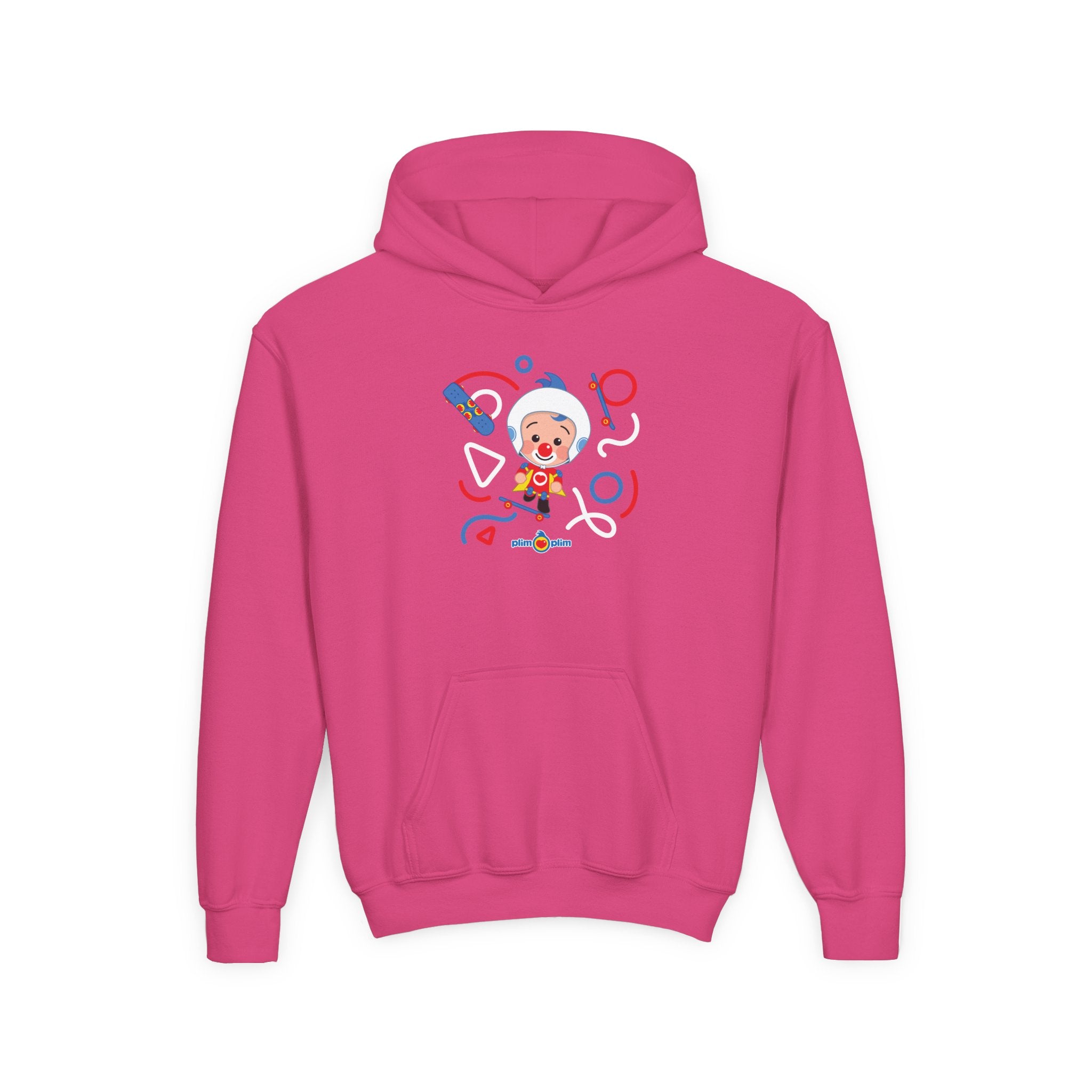Plim Plim Sudadera de Niños con Capucha Patineta