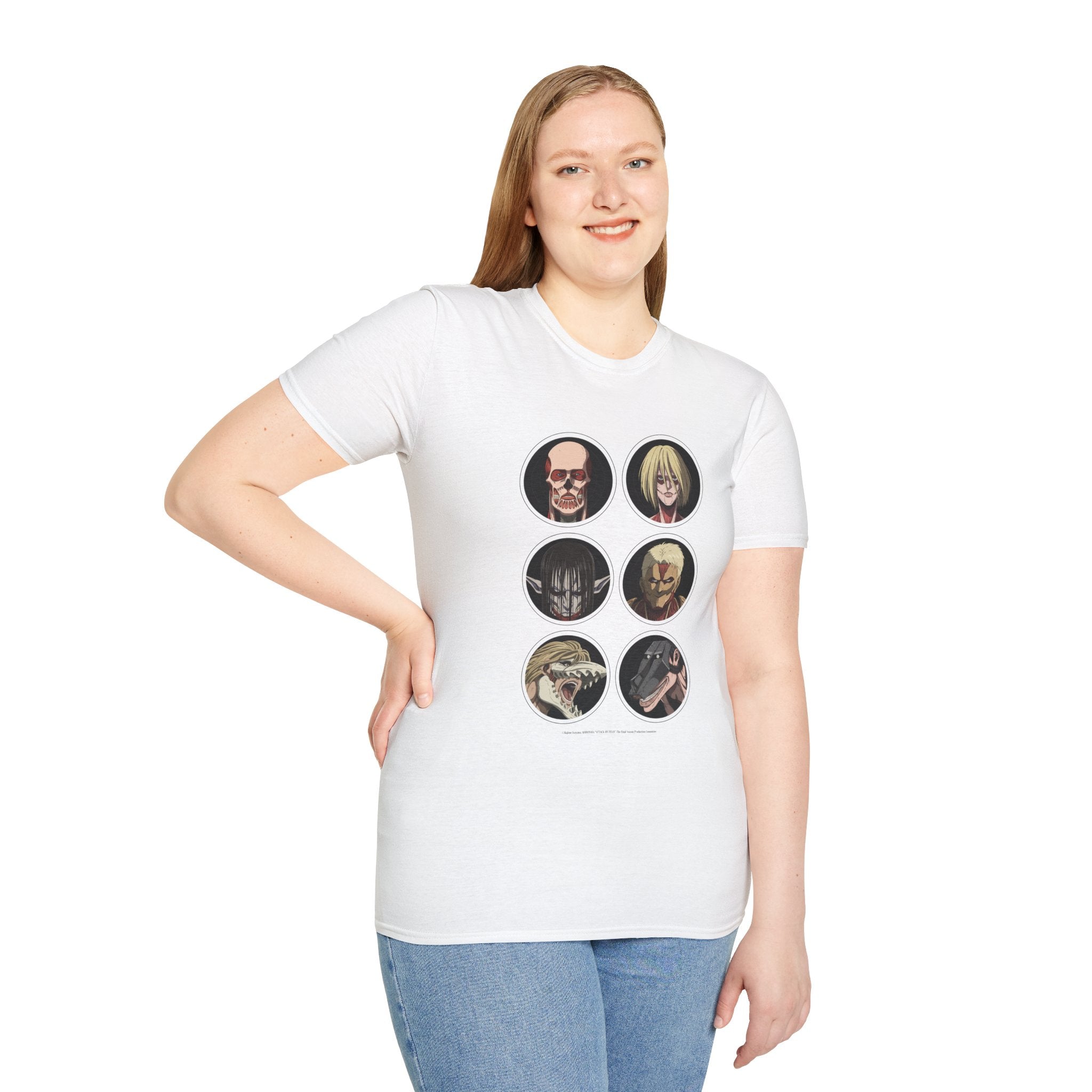 Attack on Titan Final Season - "Titans Close-up" T-shirt
