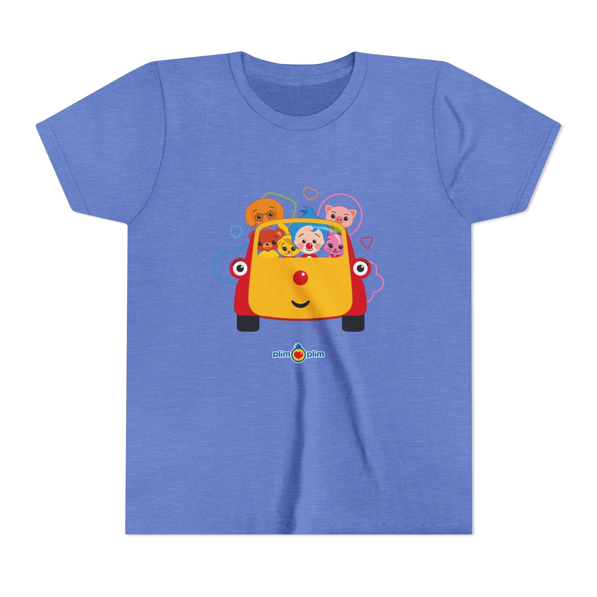 Plim Plim Camiseta Juvenil de Manga Corta Todos con Tuni