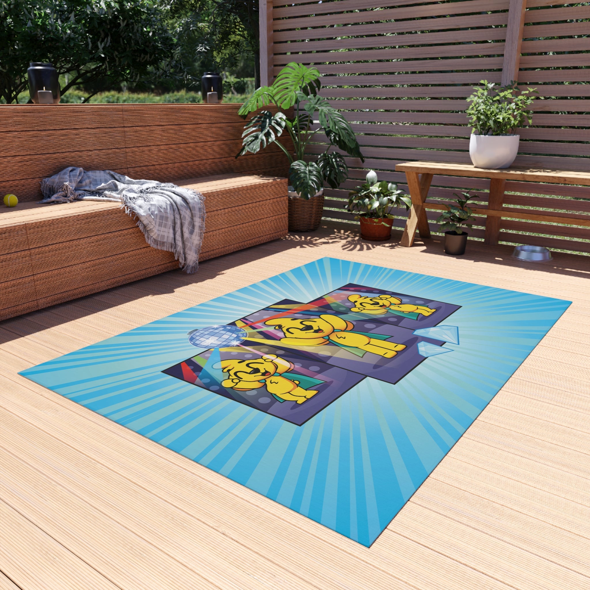 Mikecrack Outdoor Rug