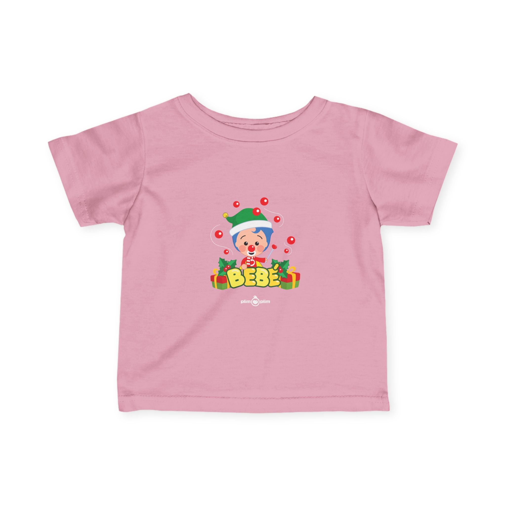 Toddler Christmas Family Fine Jersey Tee - Plim Plim Collection