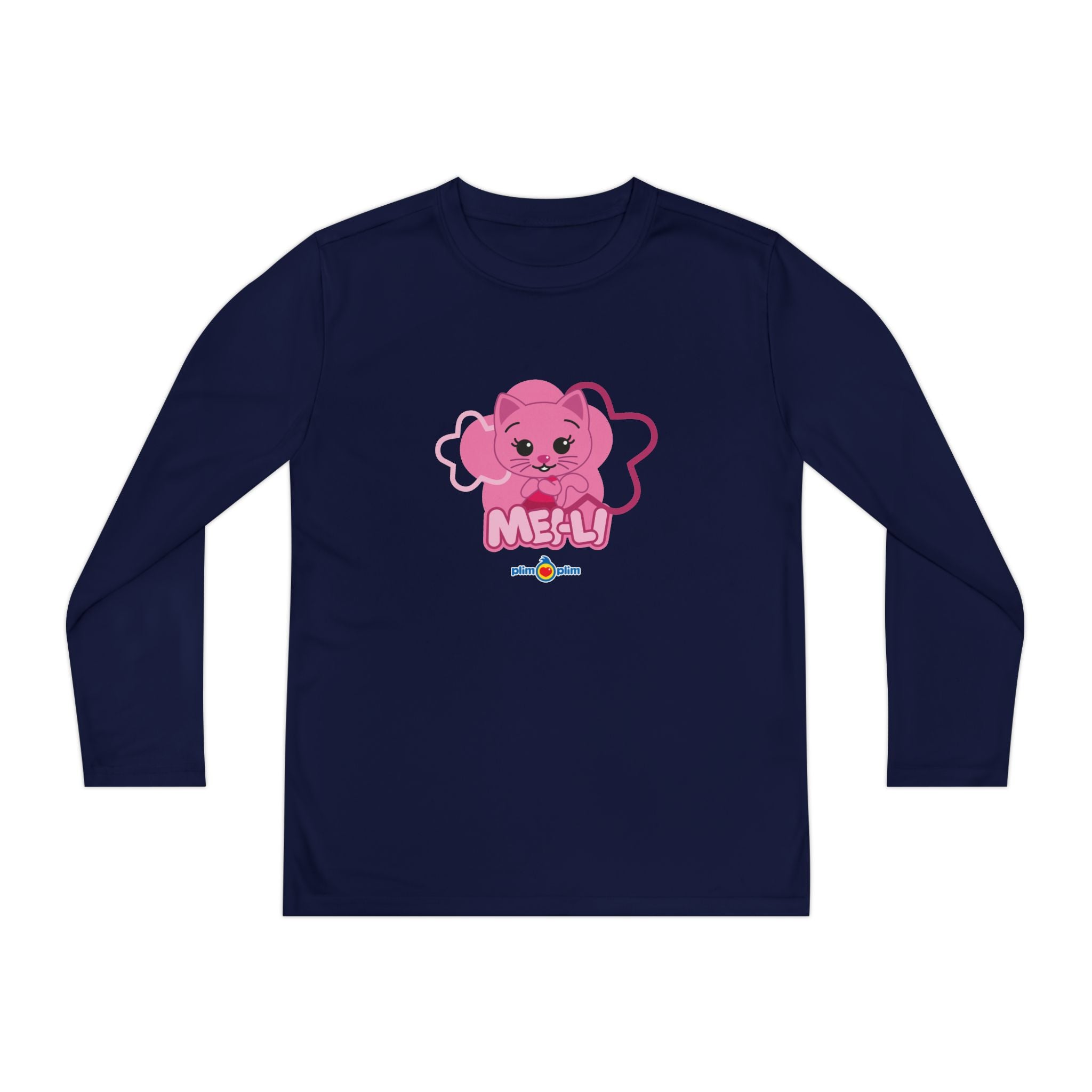 Plim Plim Camiseta Juvenil Manga Larga Mei-Li