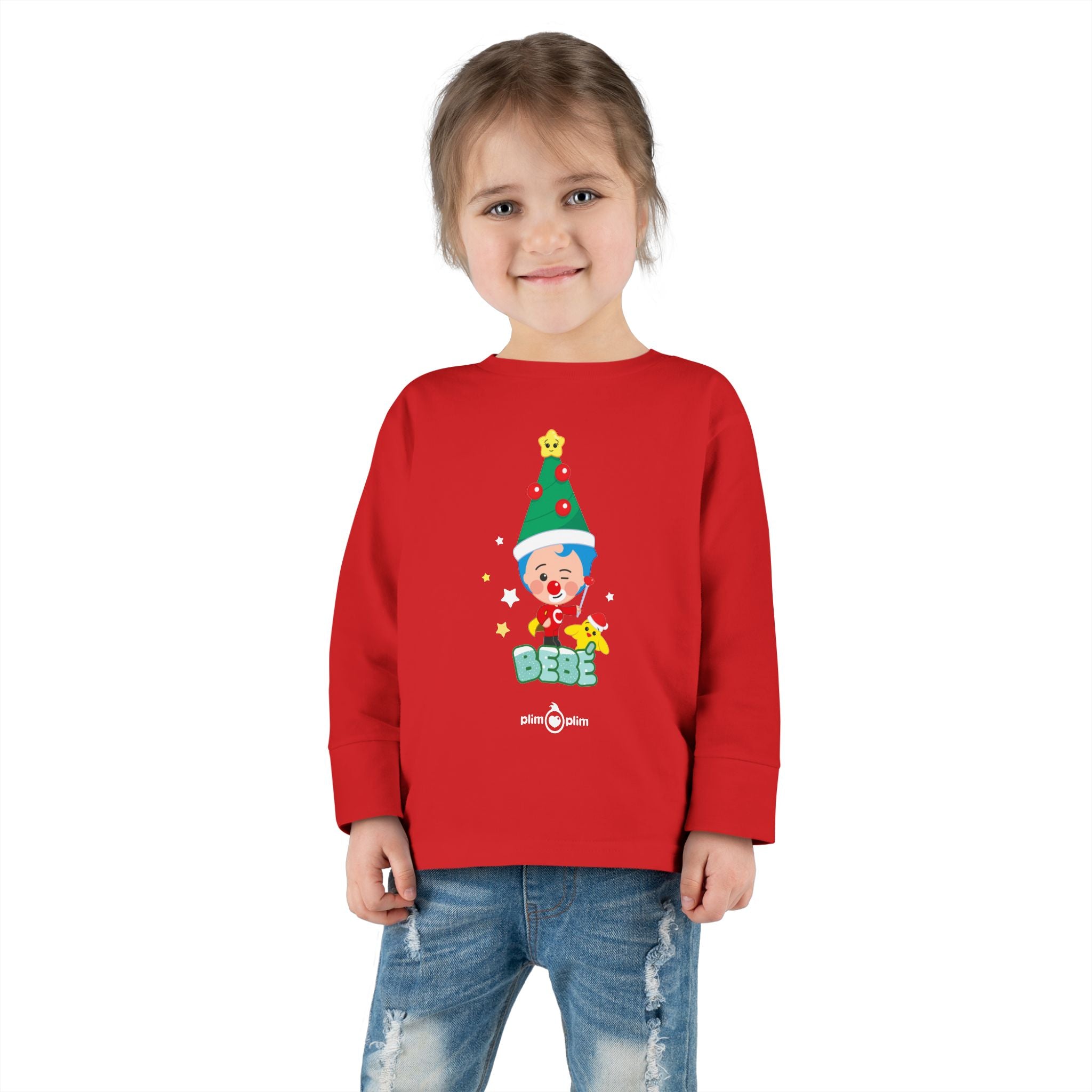 Toddler Christmas Family Long Sleeve Tee - Plim Plim Collection