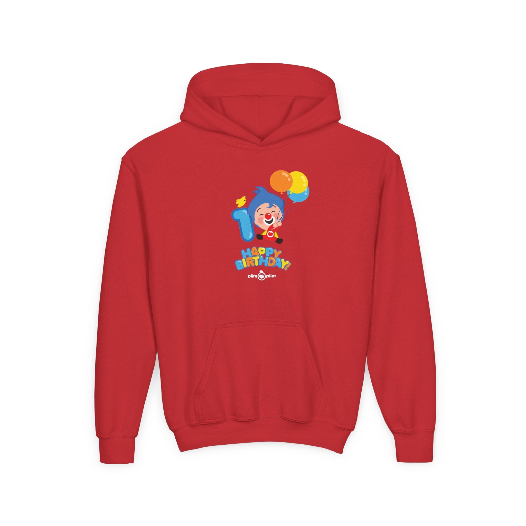 Plim Plim Sudadera de Niños con Capucha Cumple 2