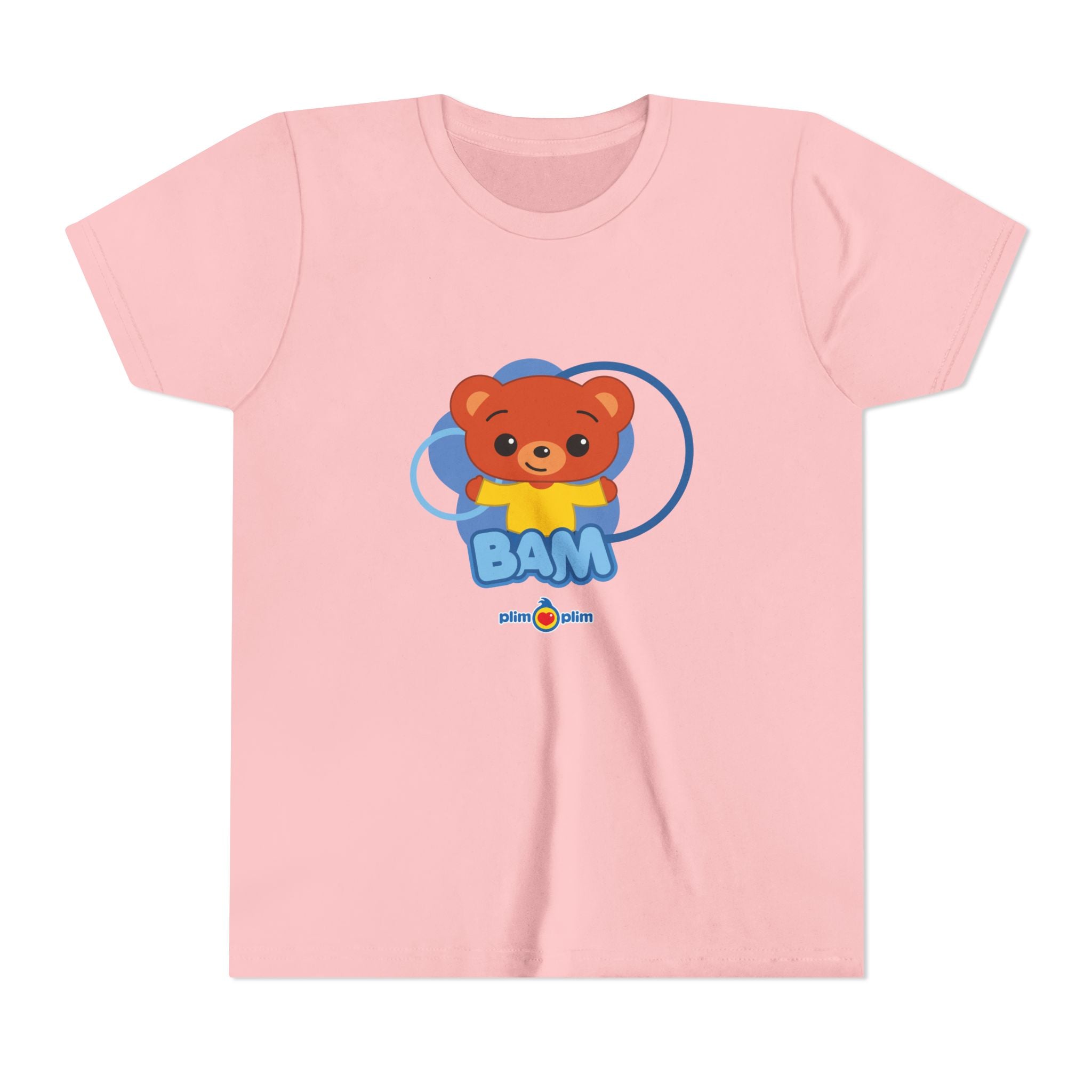 Plim Plim Camiseta Juvenil de Manga Corta Bam