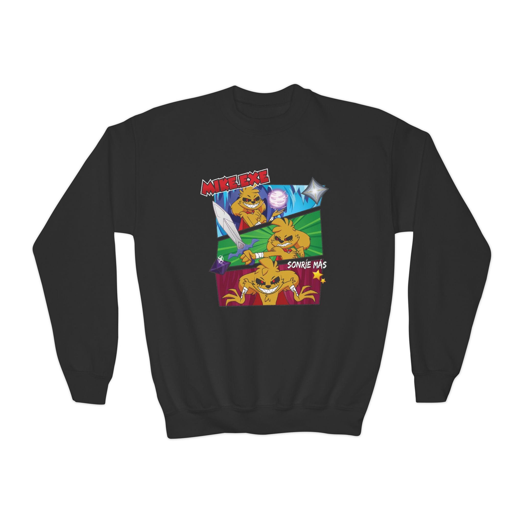 Mikecrack Youth Crewneck Sweatshirt - Official Fan Gear
