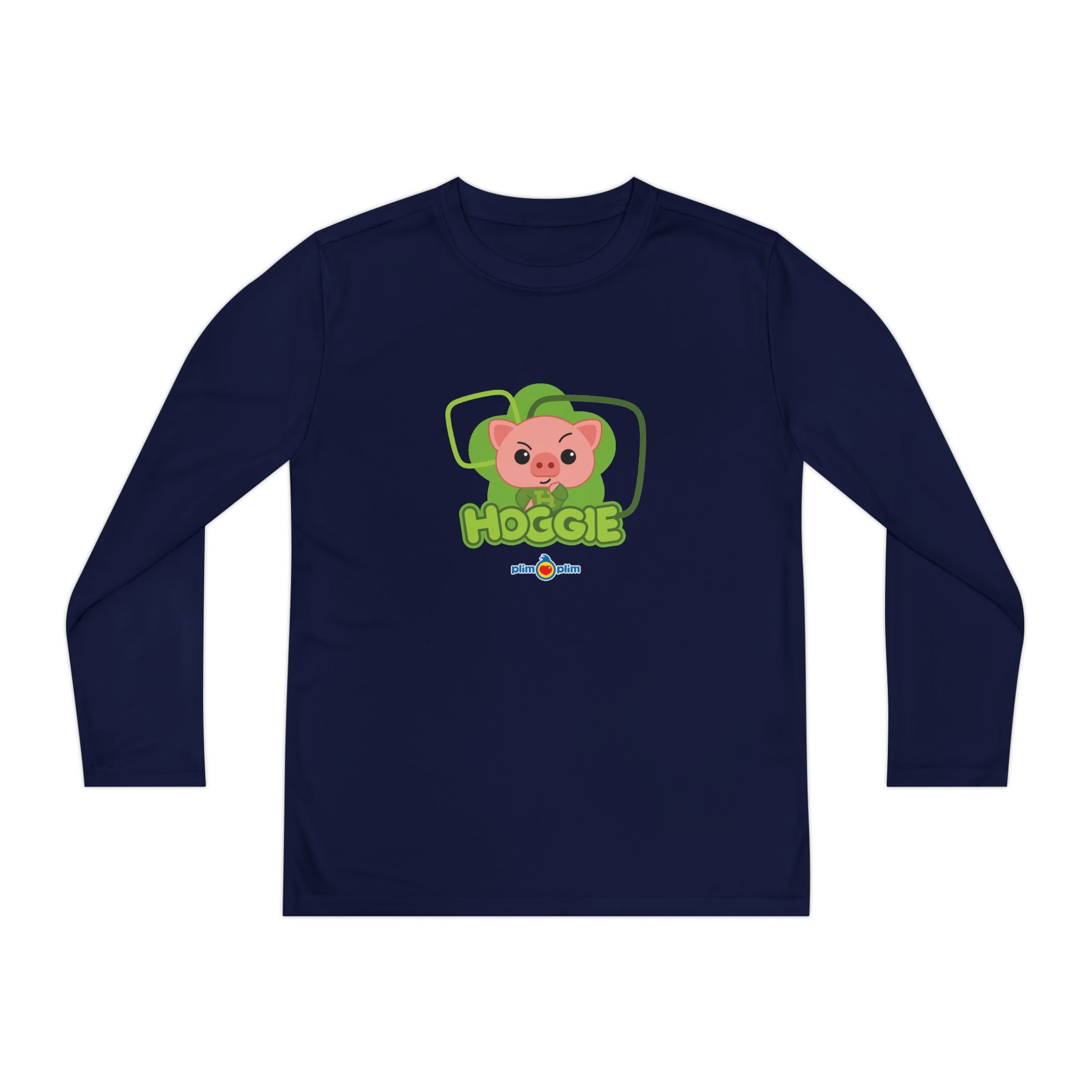 Plim Plim Camiseta Juvenil Manga Larga Hoggie