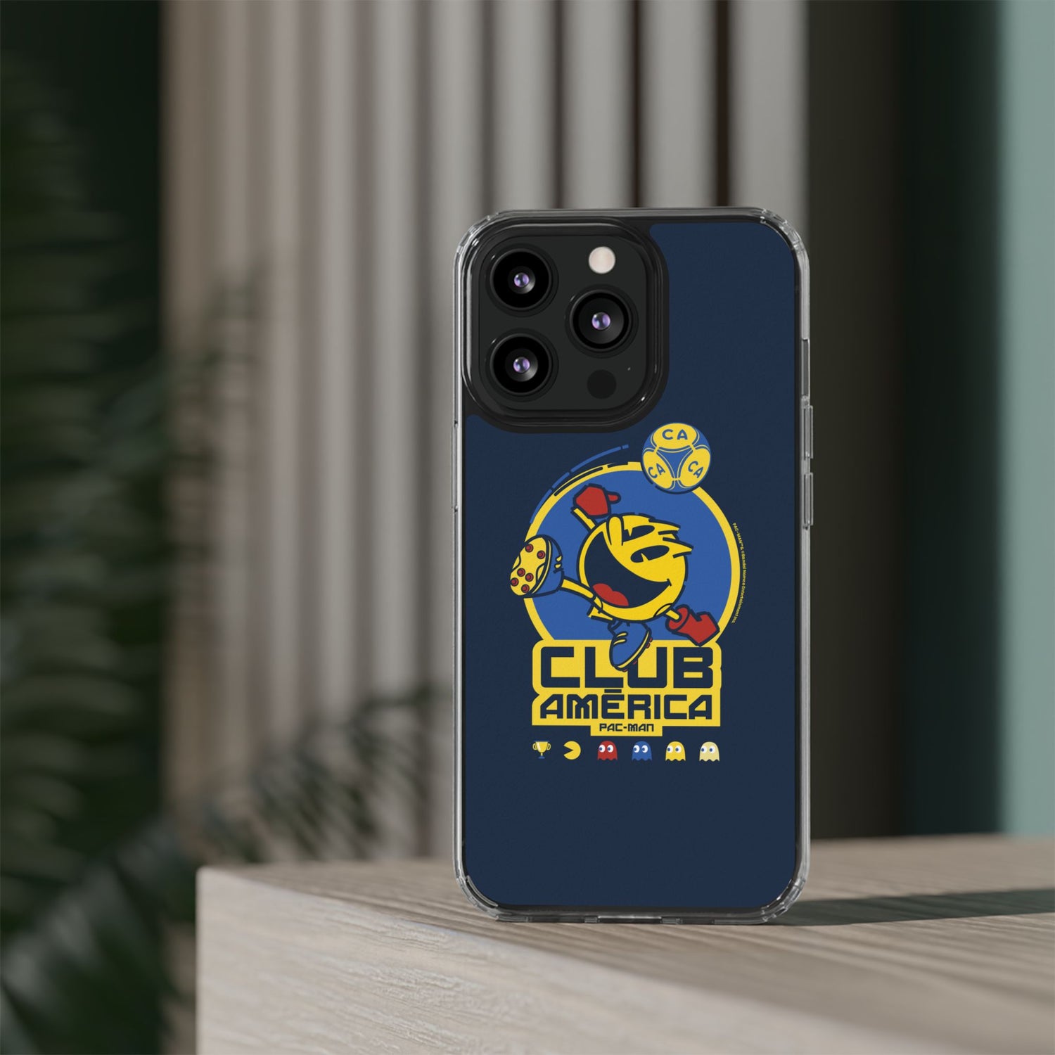 Club América x PAC-MAN – Clear Phone Case