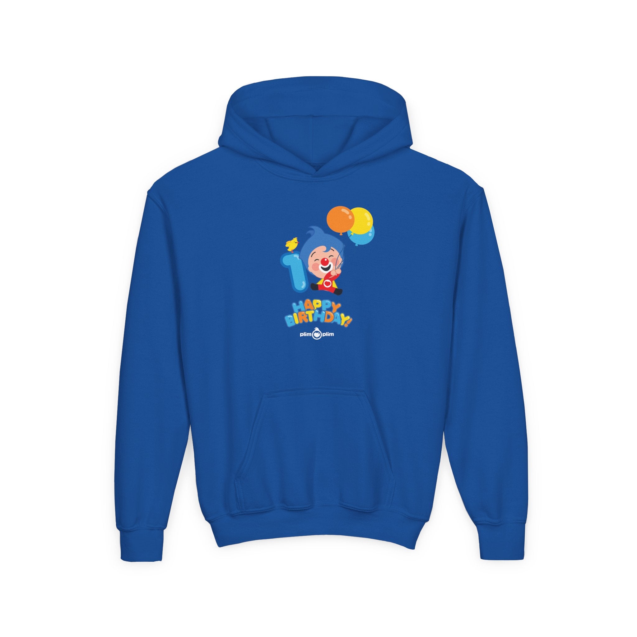 Plim Plim Sudadera de Niños con Capucha Cumple 1