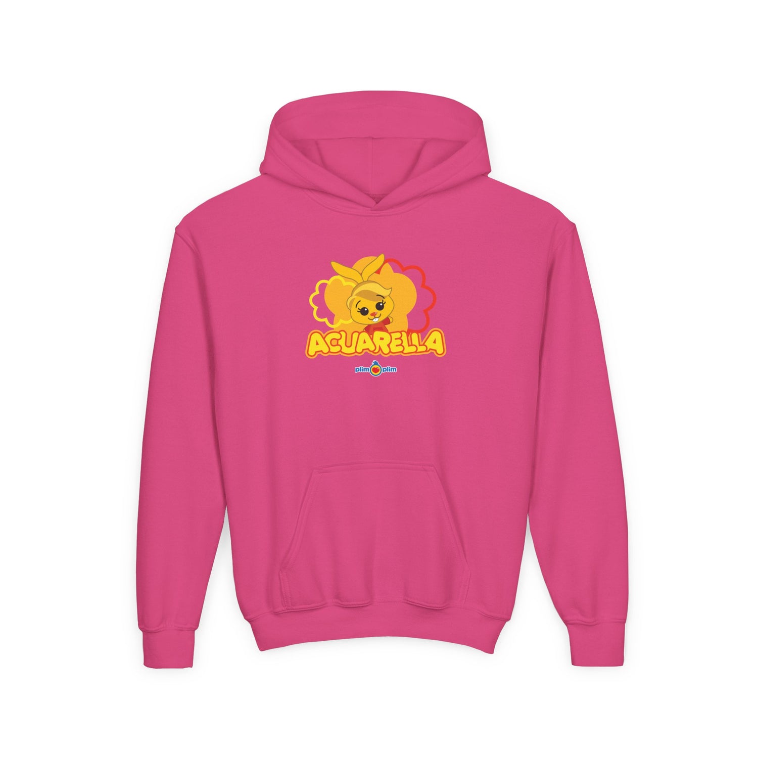 Plim Plim Sudadera de Niños con Capucha Acuarella