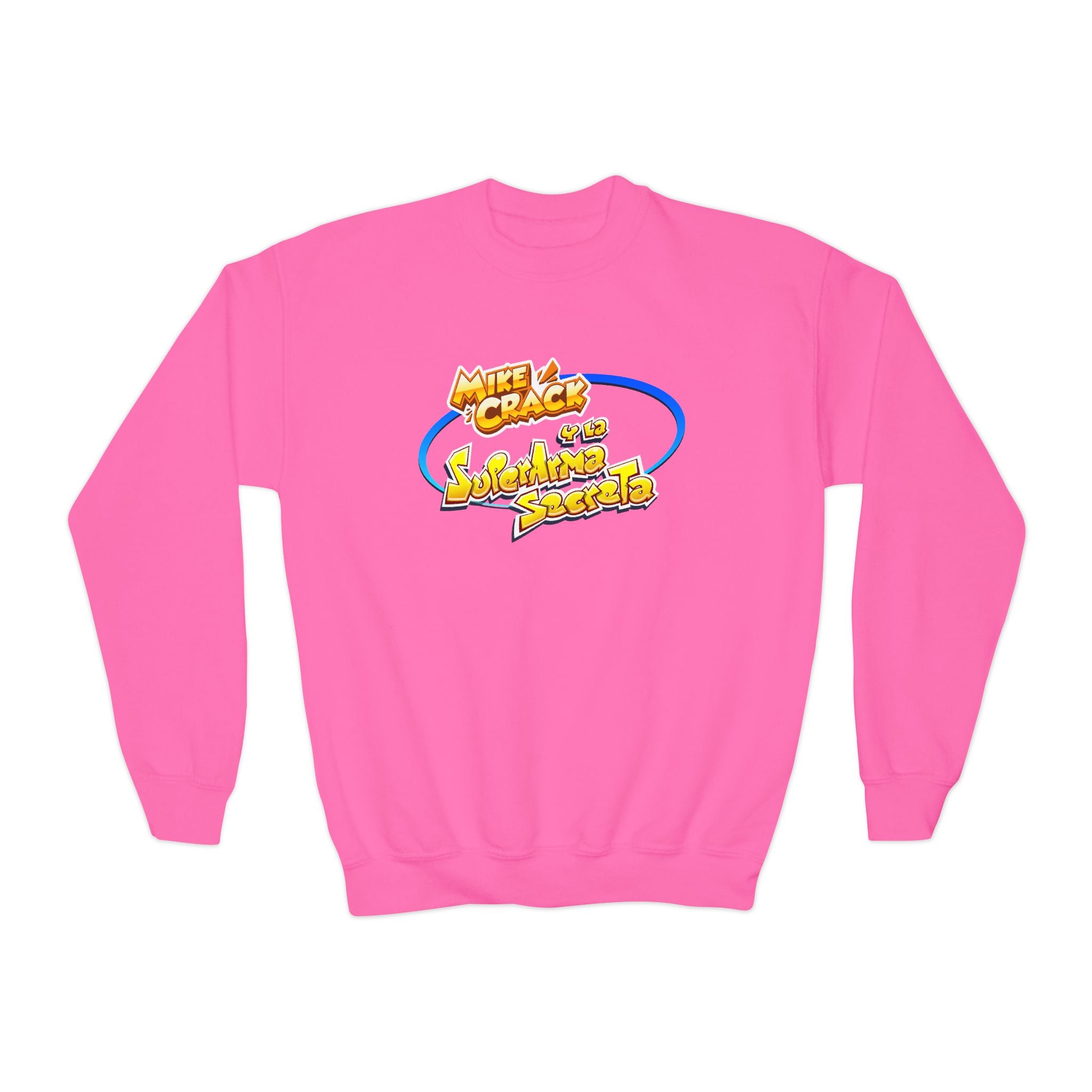 Mikecrack Youth Crew Neck Sweatshirt