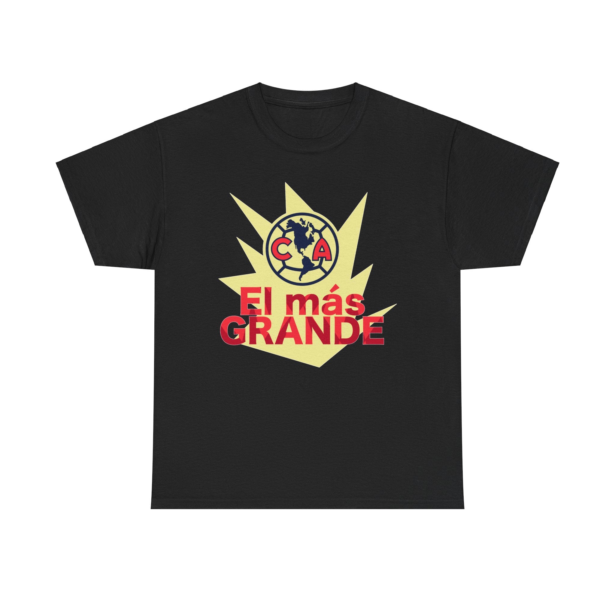 Club America Unisex Tee - El mas Grande (Negro y Azul)