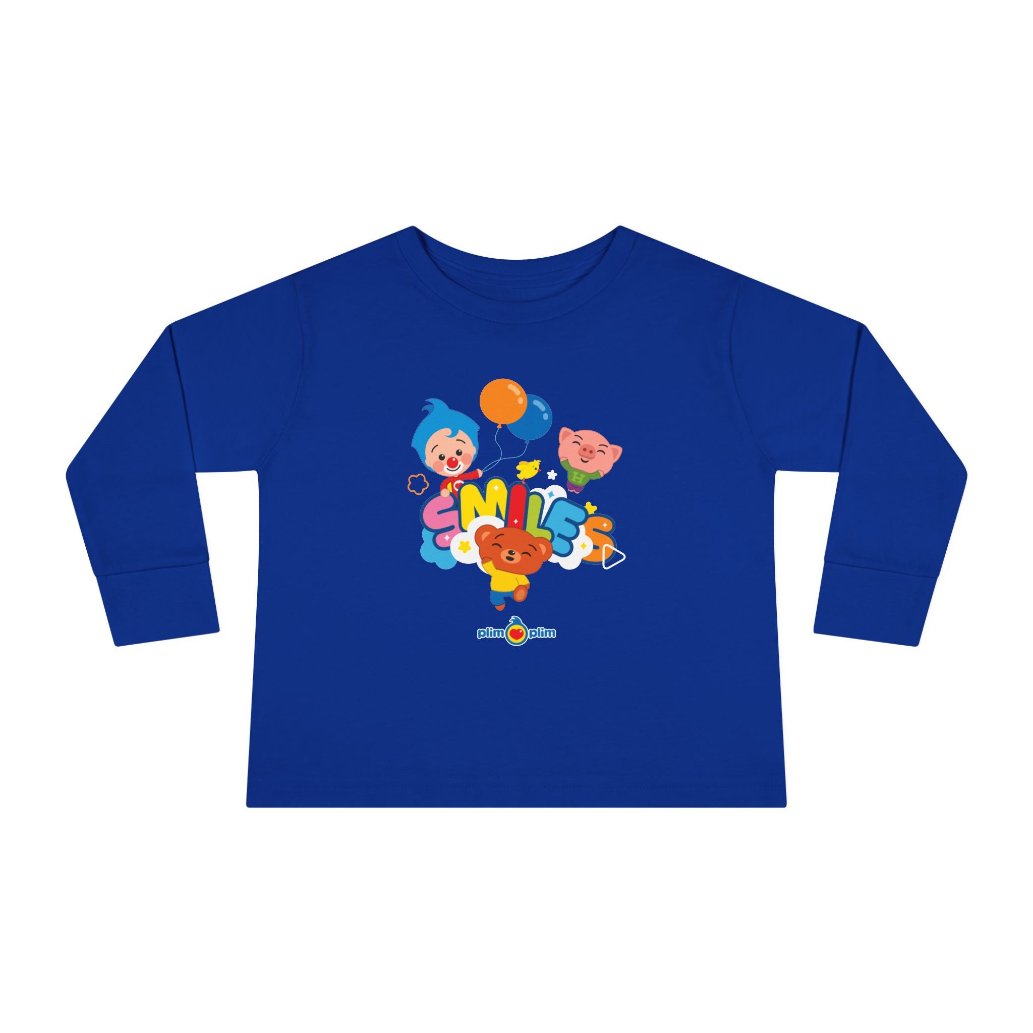 Plim Plim Camiseta Manga Larga de Niños Smiles
