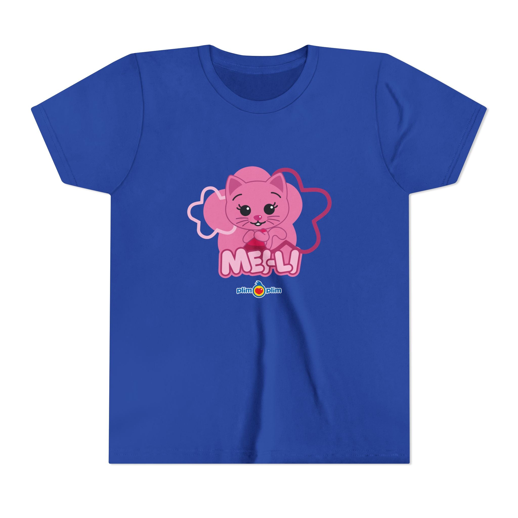 Plim Plim Camiseta Juvenil de Manga Corta Mei-Li