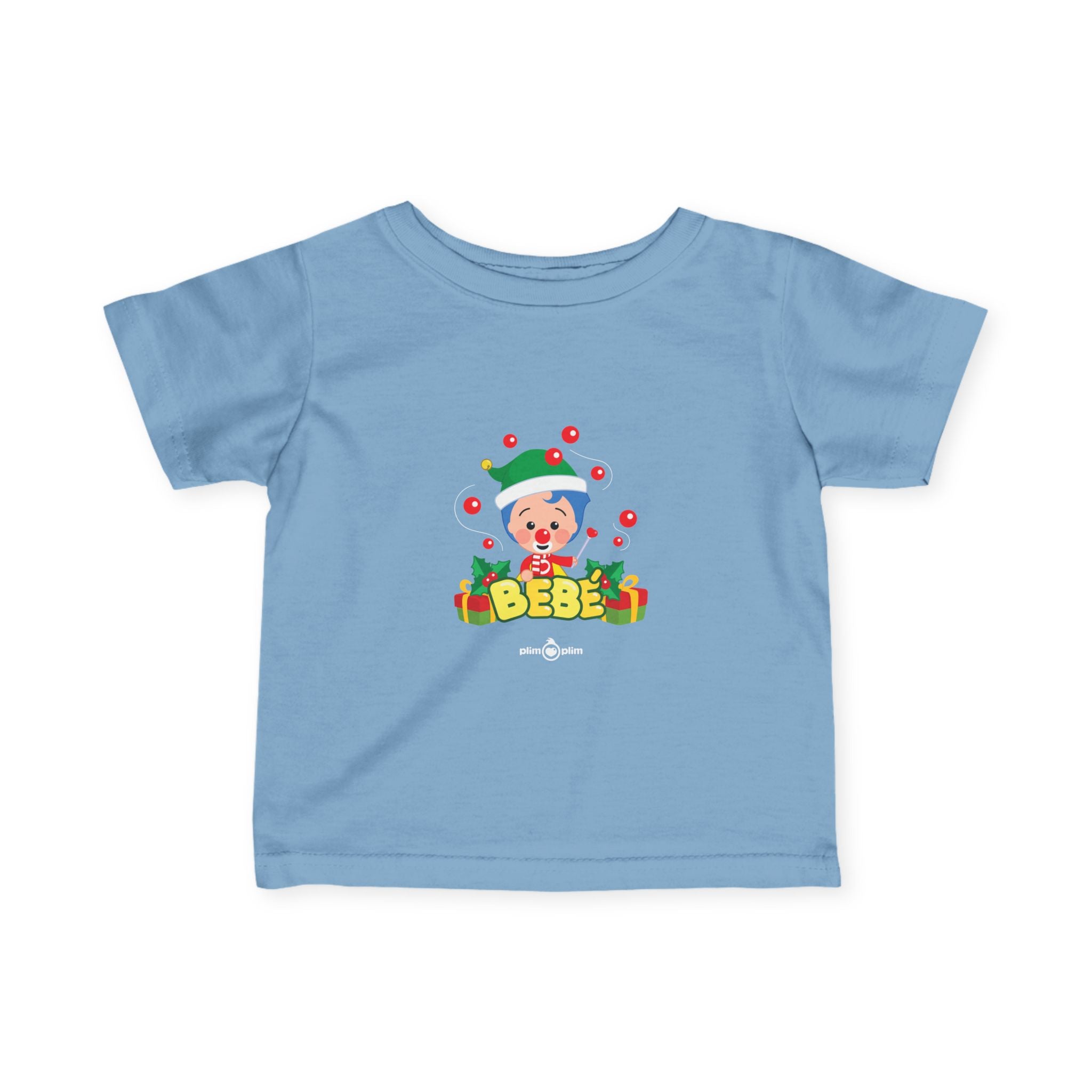 Toddler Christmas Family Fine Jersey Tee - Plim Plim Collection