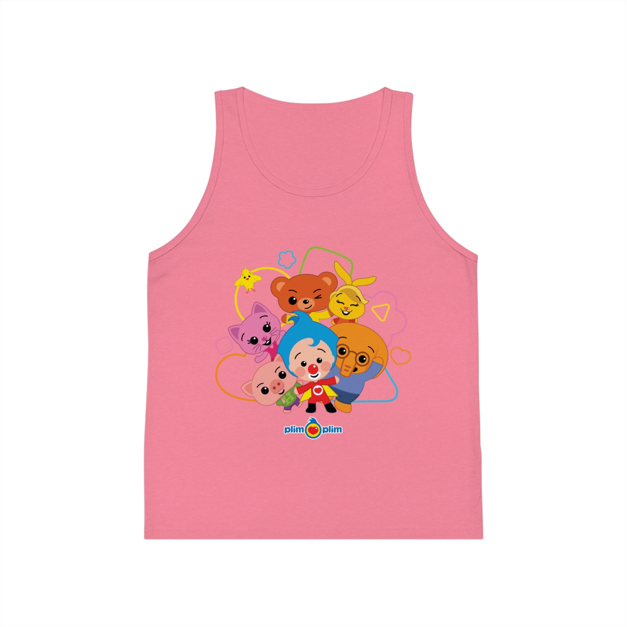 Plim Plim Camiseta de Tirantes de Niños Amigos