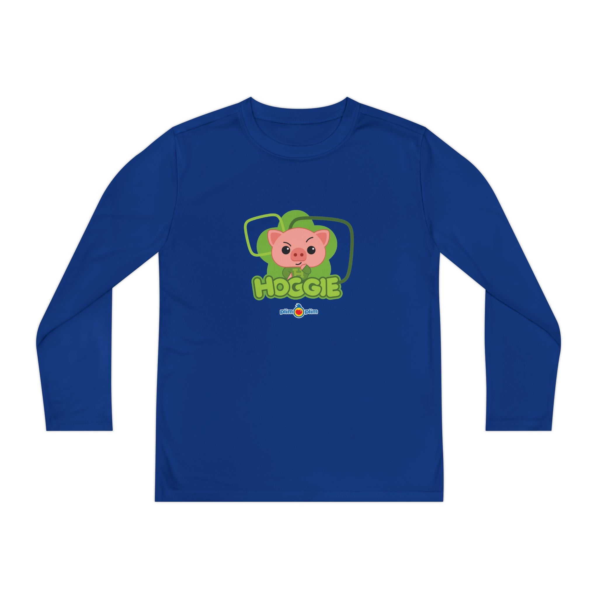 Plim Plim Camiseta Juvenil Manga Larga Hoggie