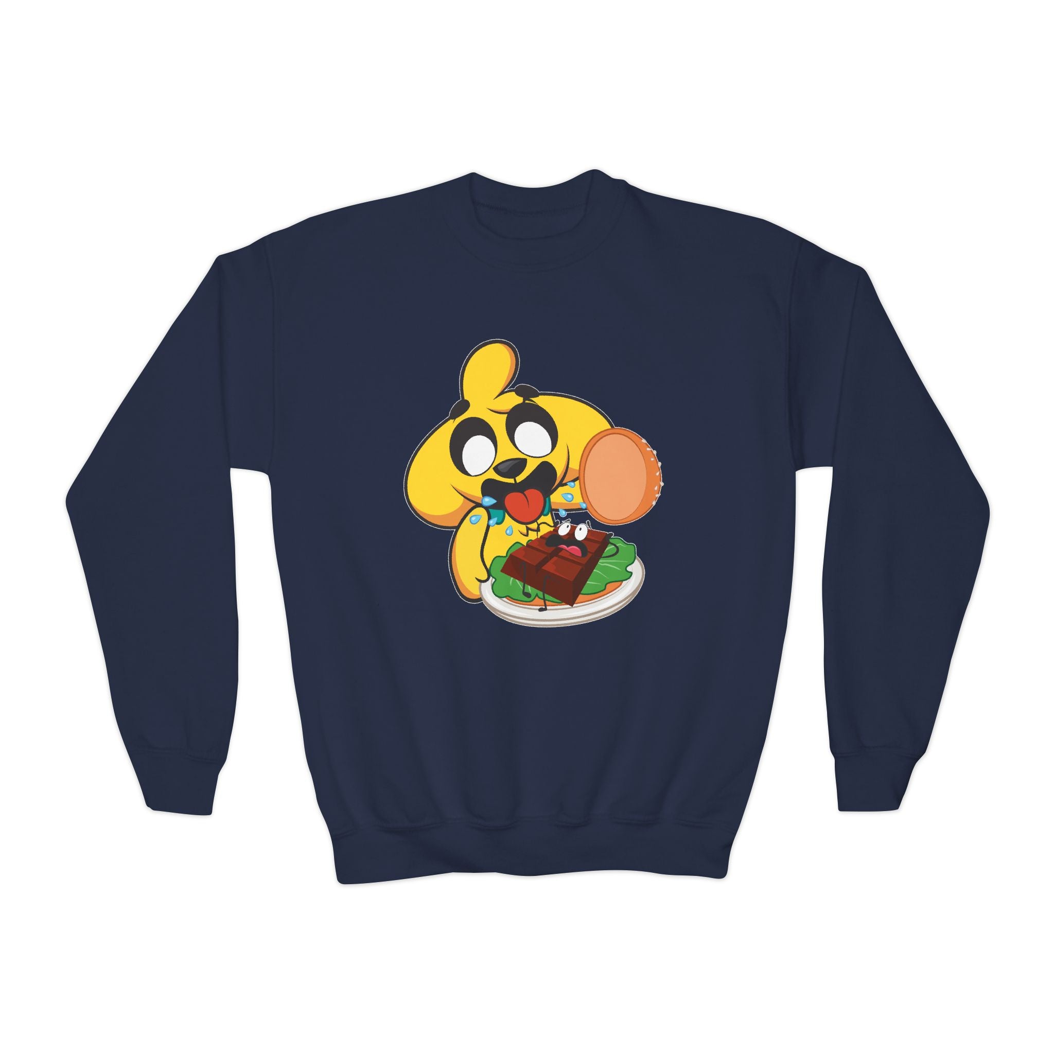 Mikecrack Youth Crew Neck Sweatshirt