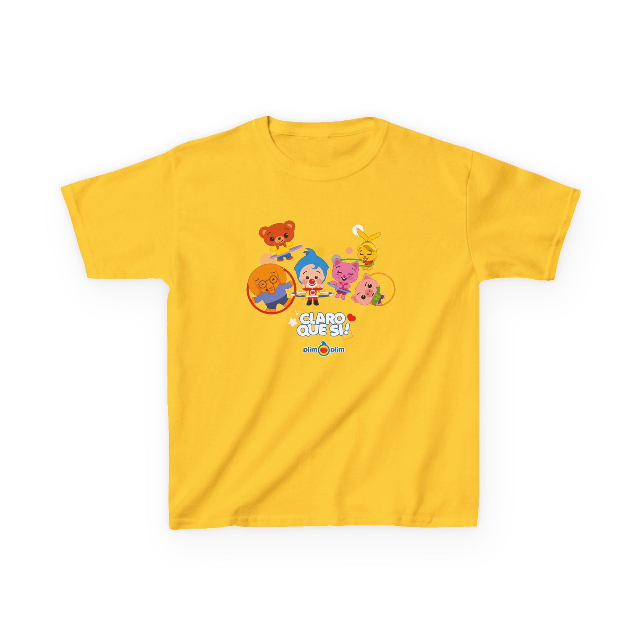 Plim Plim Camiseta para Niños de Algodón Grueso Ula Ula