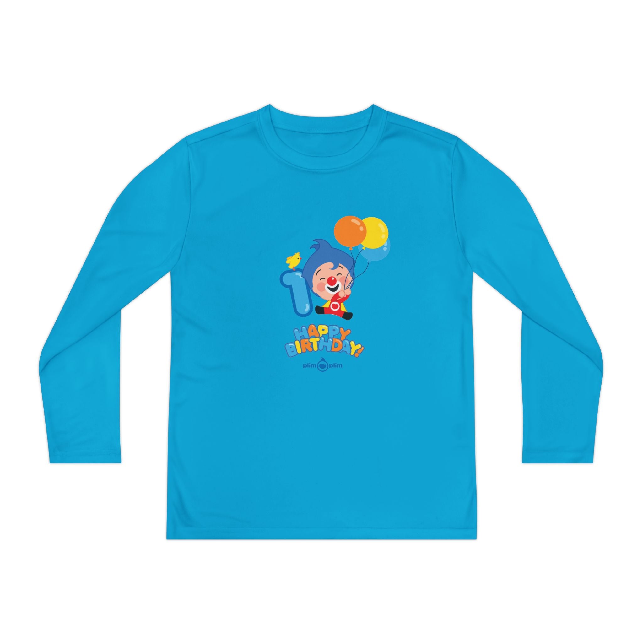 Plim Plim Camiseta Juvenil Manga Larga Cumple 1