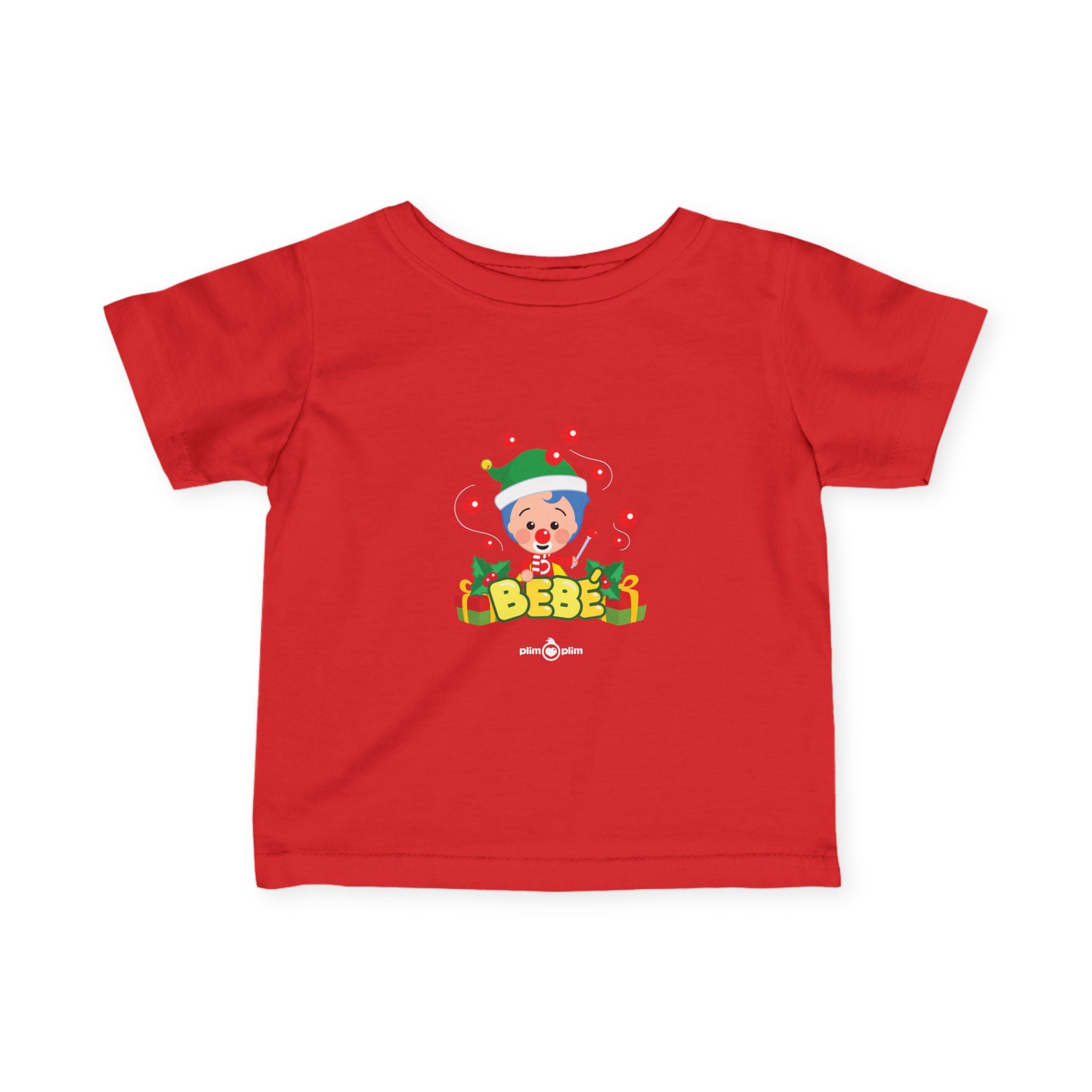 Toddler Christmas Family Fine Jersey Tee - Plim Plim Collection