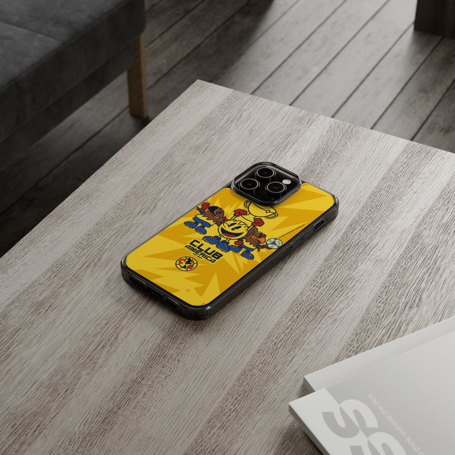 Club América x PAC-MAN – Clear Phone Case