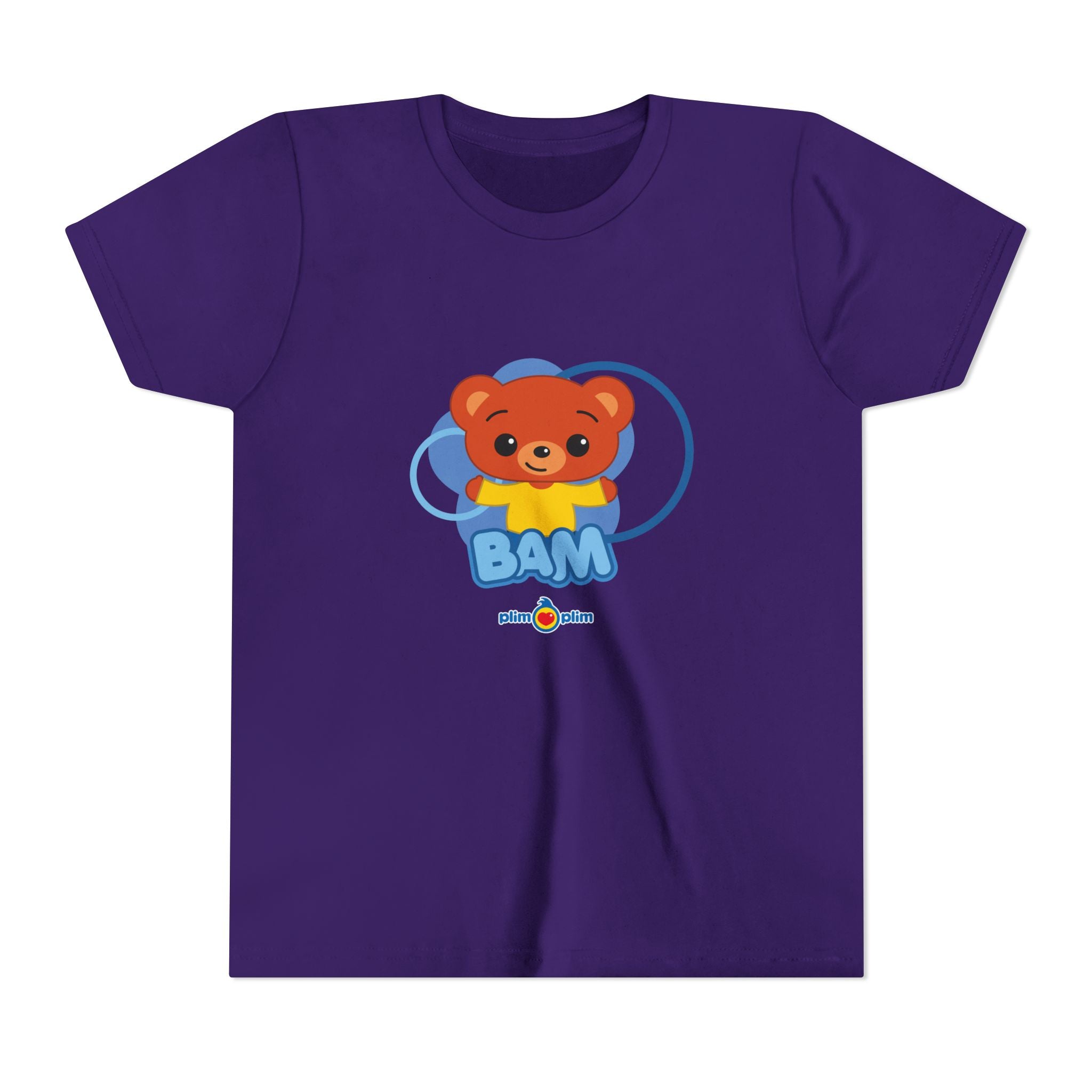 Plim Plim Camiseta Juvenil de Manga Corta Bam