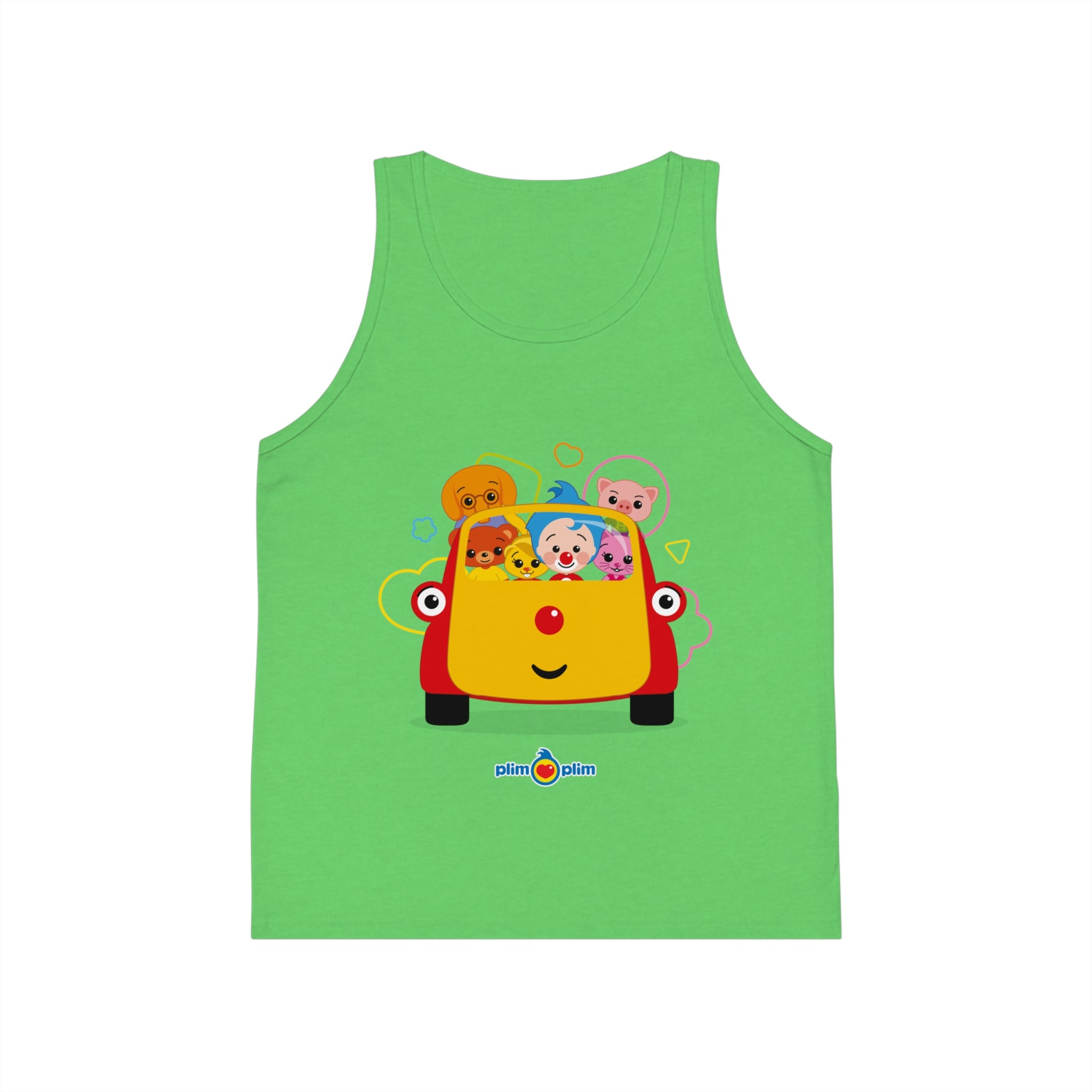 Plim Plim Camiseta de Tirantes de Niños Todos con Tuni