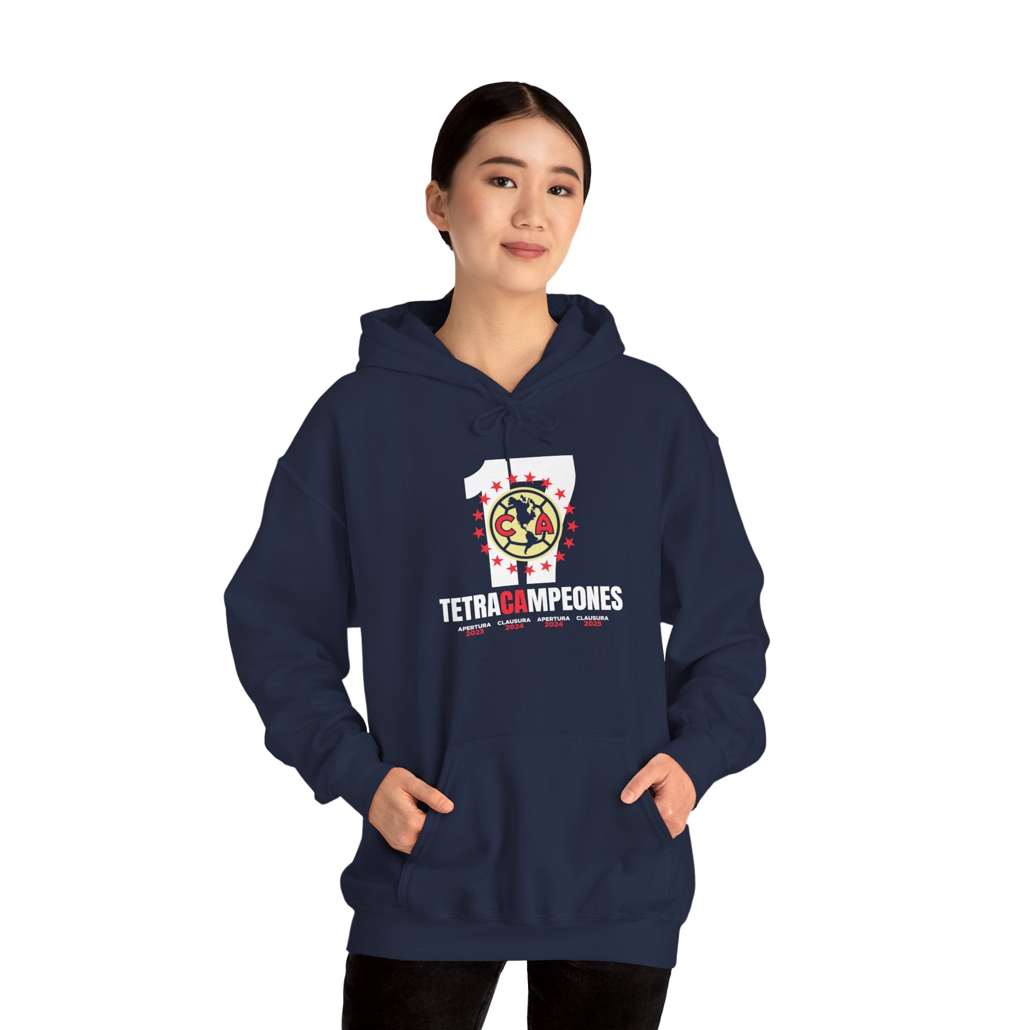 Club América — 17 four-time champion Unisex Heavy Blend™ Hooded Sweatshirt