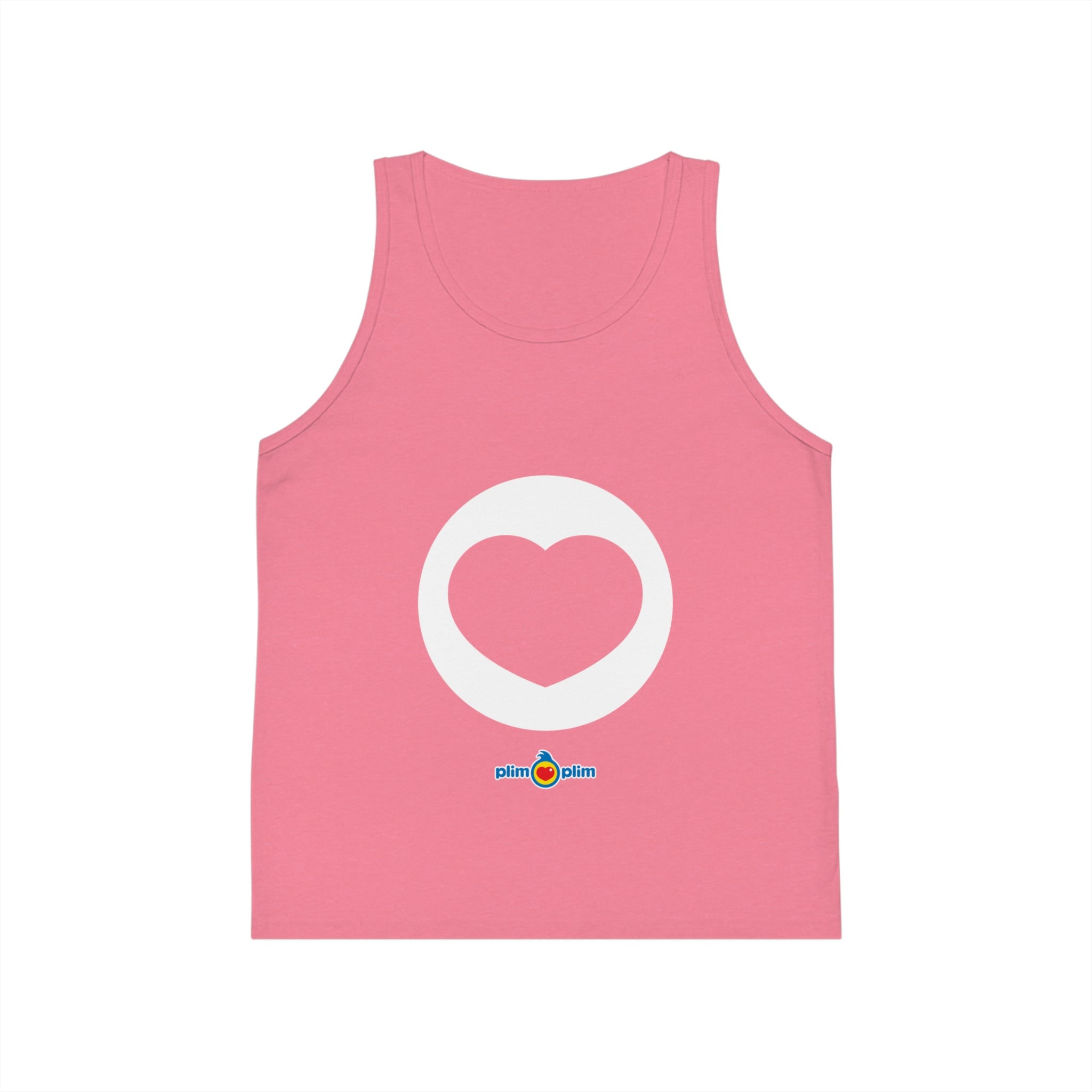 Plim Plim Camiseta de Tirantes de Niños Corazón
