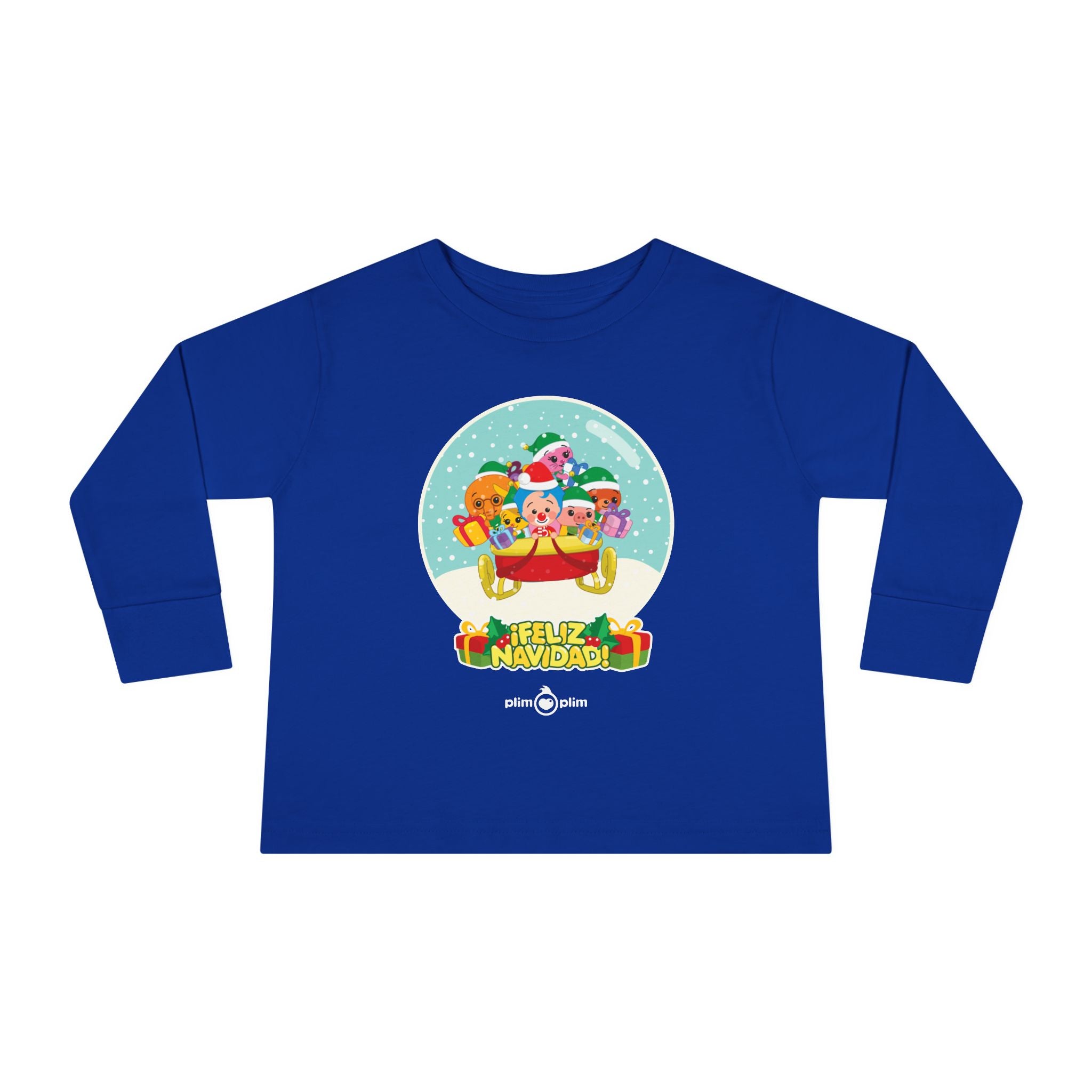 Toddler Christmas Family Long Sleeve Tee - Plim Plim Collection