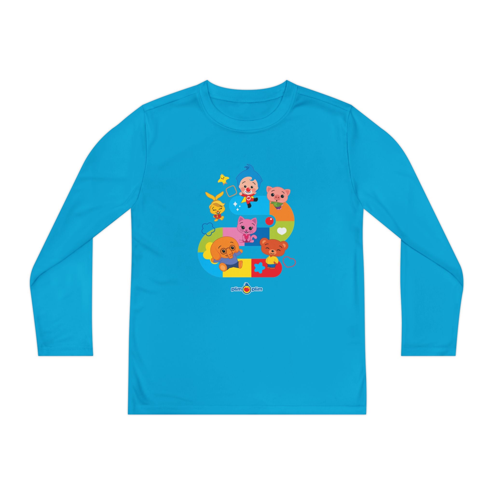 Plim Plim Camiseta Juvenil Manga Larga Juego